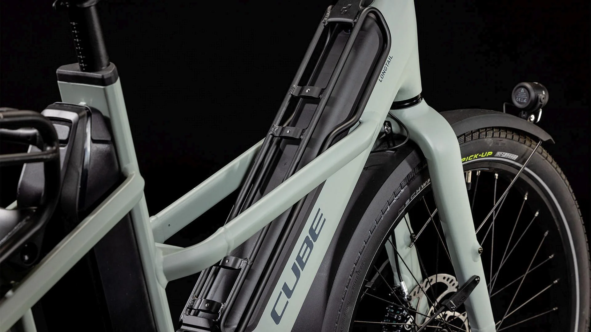 CUBE LONGTAIL SPORT HYBRID 725 SWAMPGREY - Image 3
