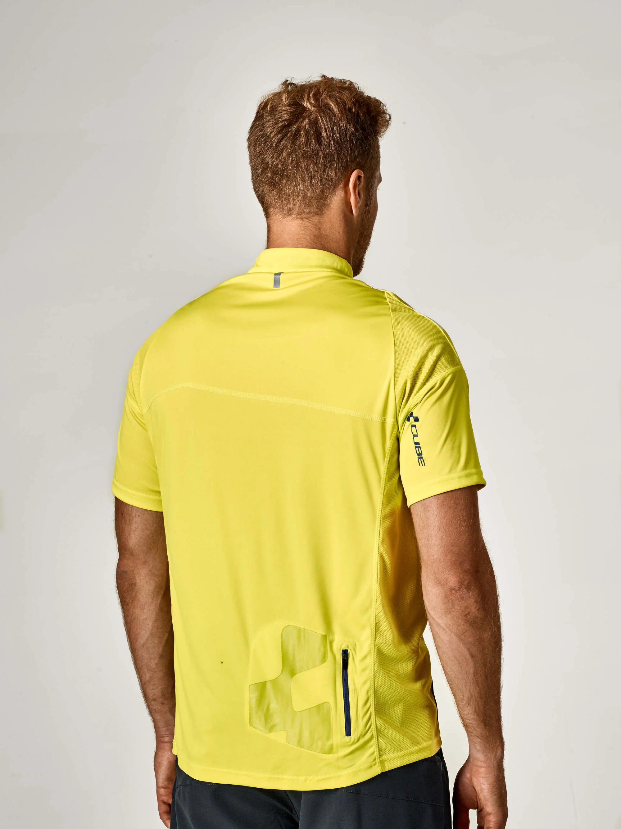 CUBE Motion Jersey S/S Lemon - Image 3