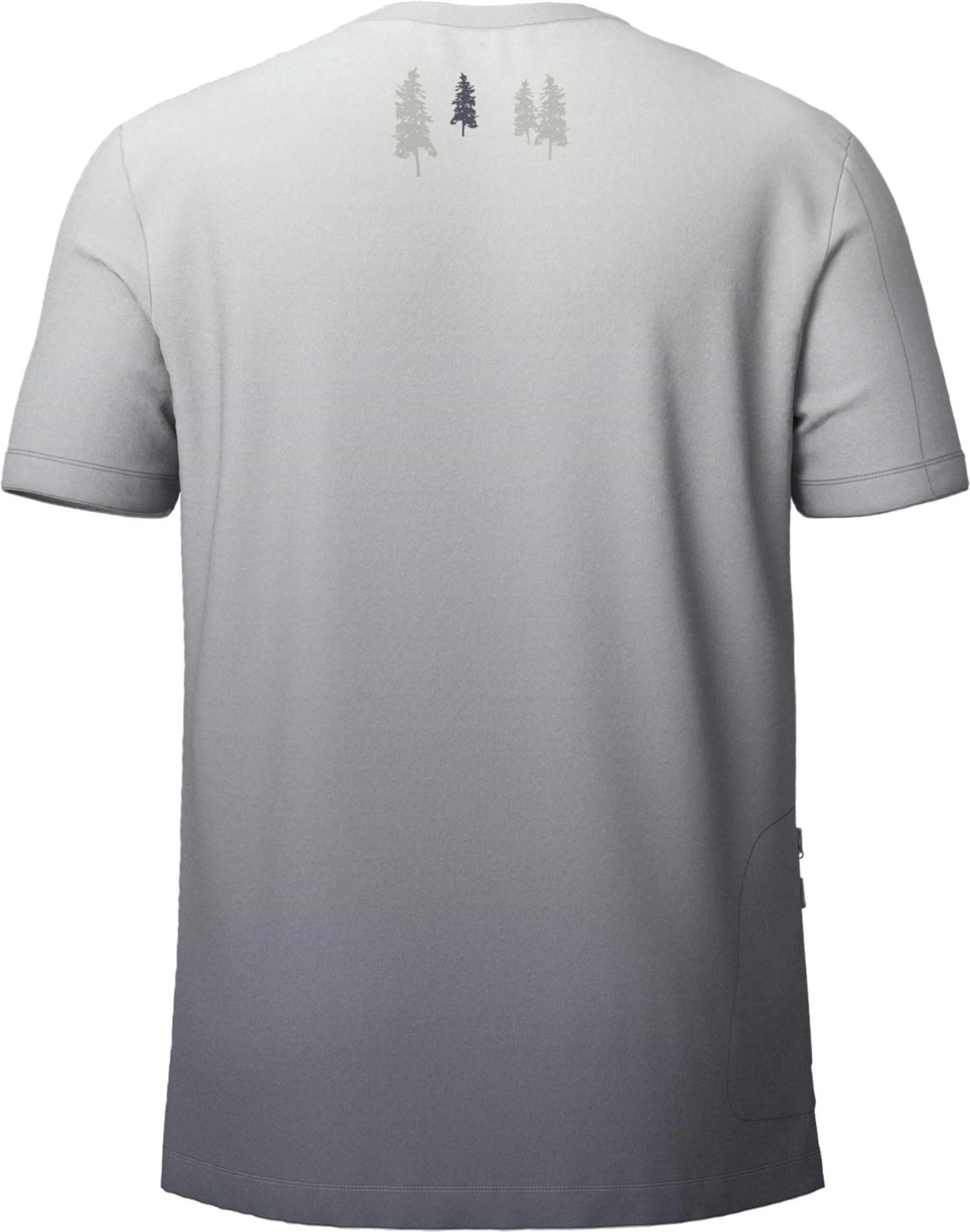 CUBE MTB ROUND NECK JERSEY SOFT TOUCH S/S GREY - Image 2