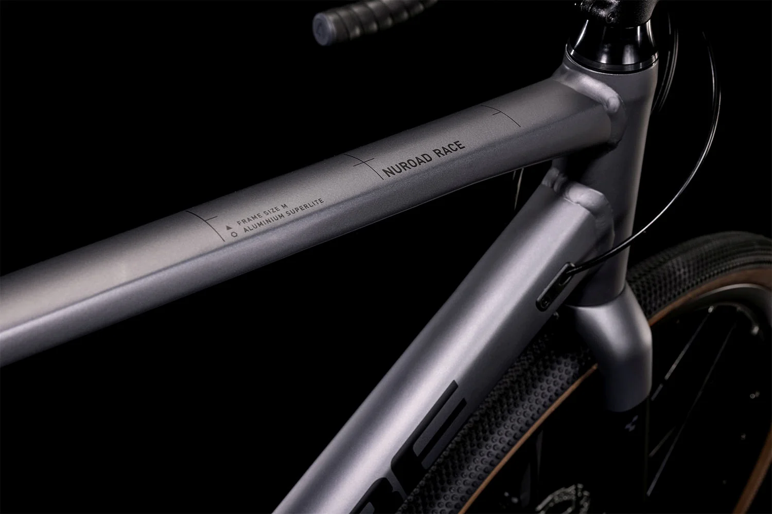 CUBE Nuroad Race Grey/Black 2022 - Image 2