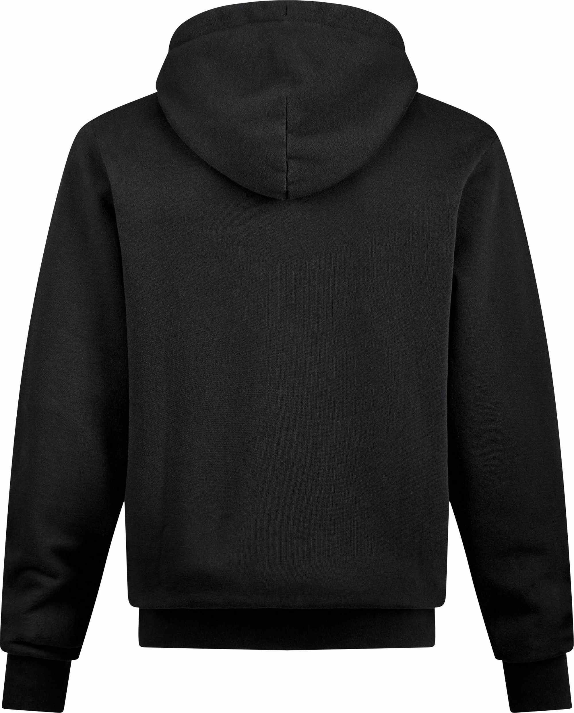 CUBE ORGANIC HOODIE GRID BLACK - Image 2
