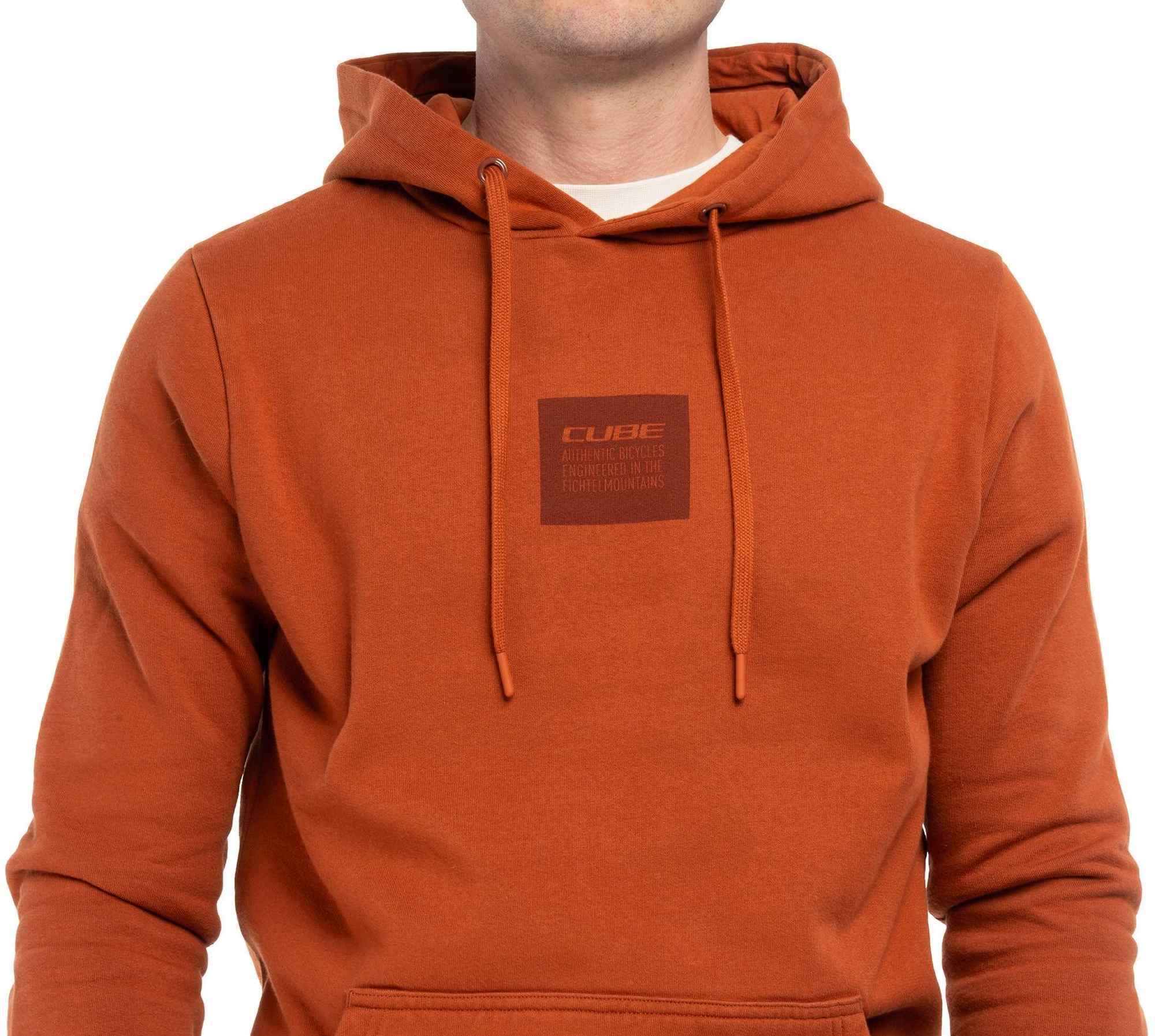 CUBE ORGANIC HOODIE ROOTS RED - Image 2