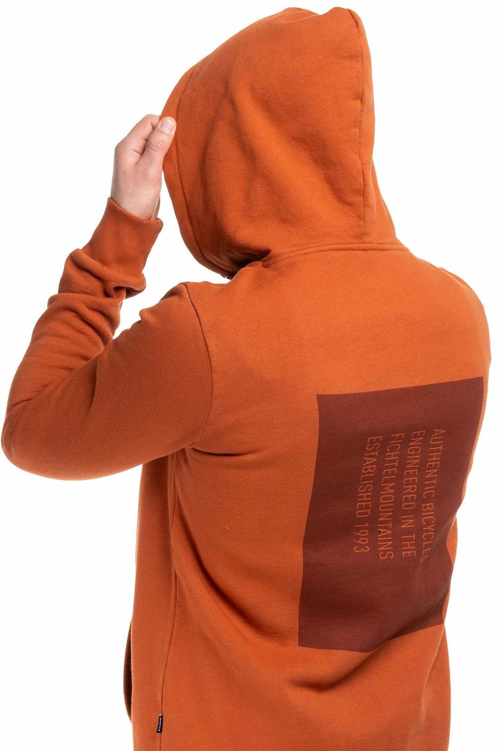CUBE ORGANIC HOODIE ROOTS RED - Image 3