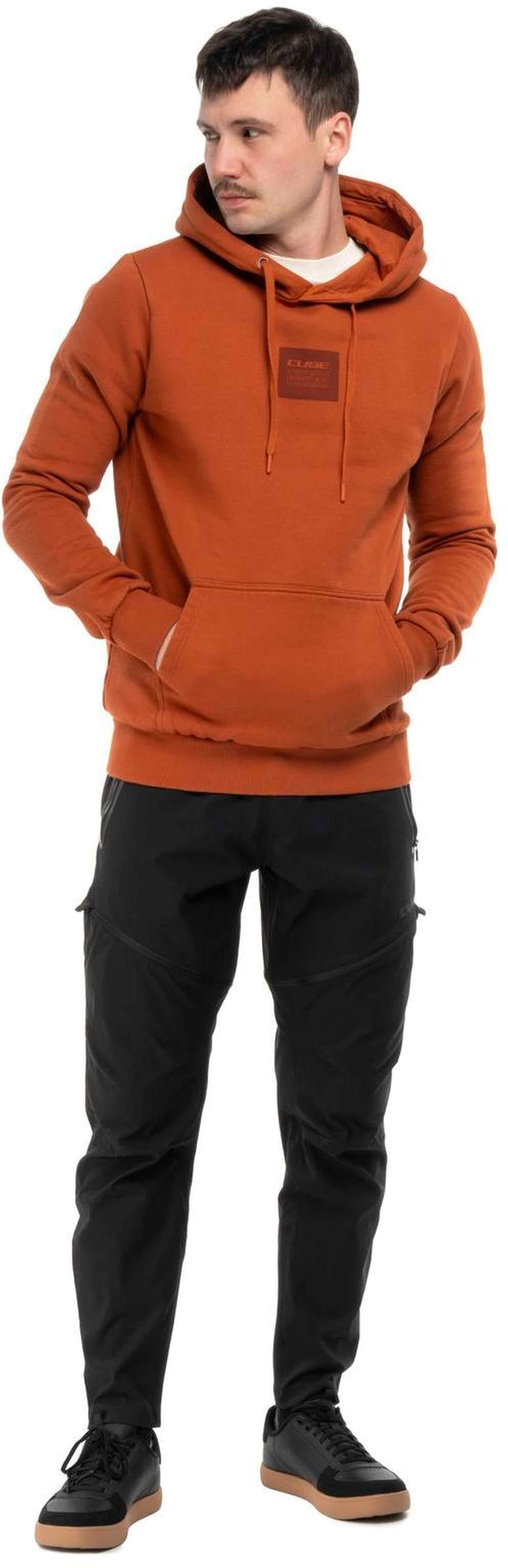 CUBE ORGANIC HOODIE ROOTS RED - Image 4