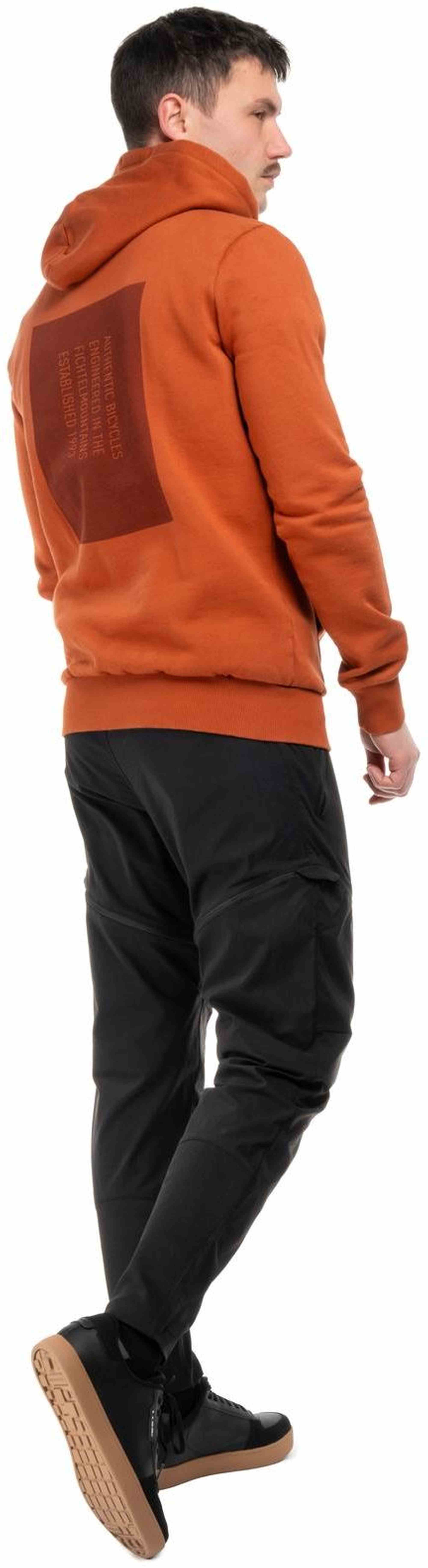 CUBE ORGANIC HOODIE ROOTS RED - Image 5