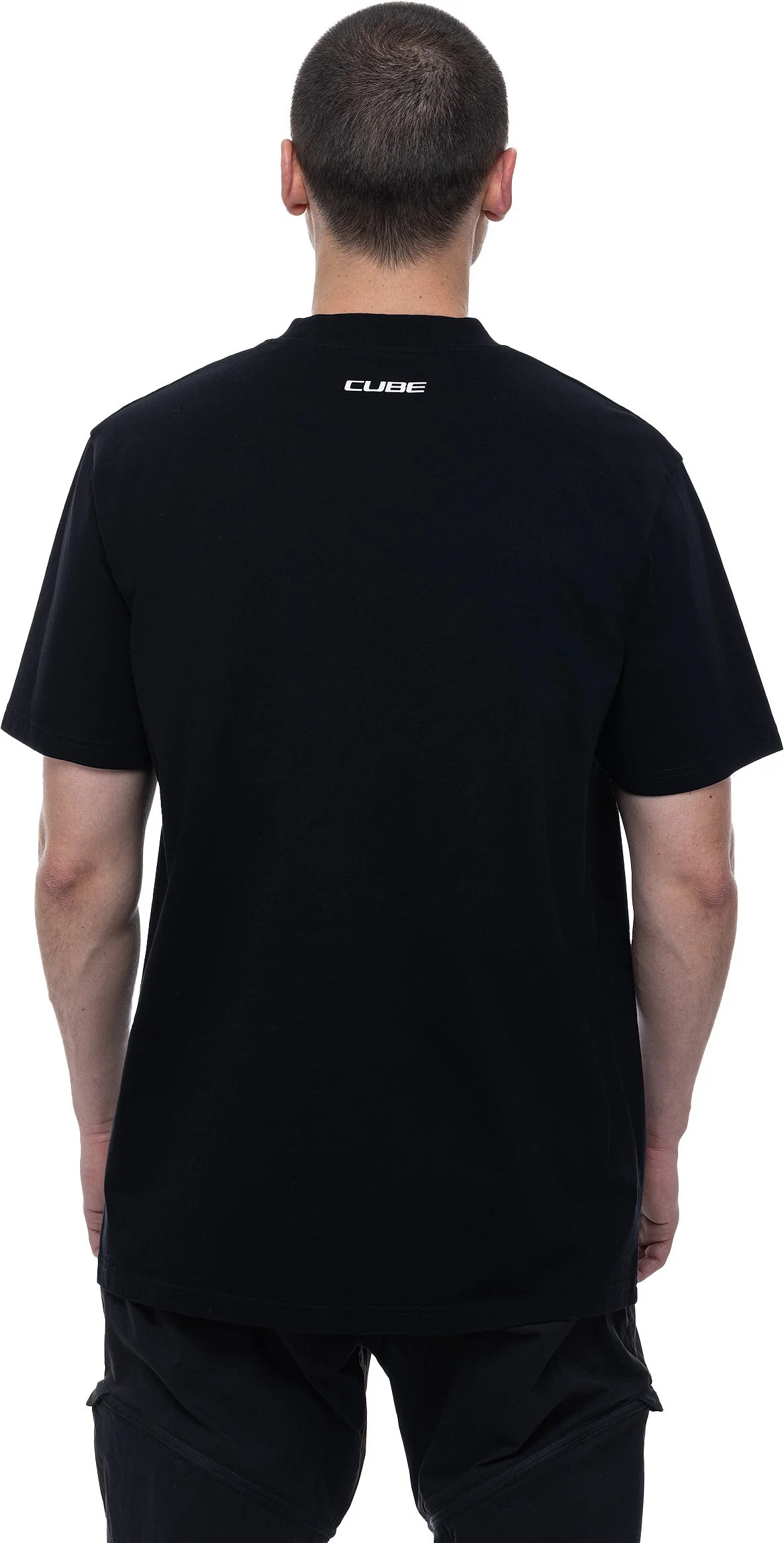 CUBE ORGANIC T-SHIRT ACTIONTEAM GTY FIT BLK/WHITE - Image 2