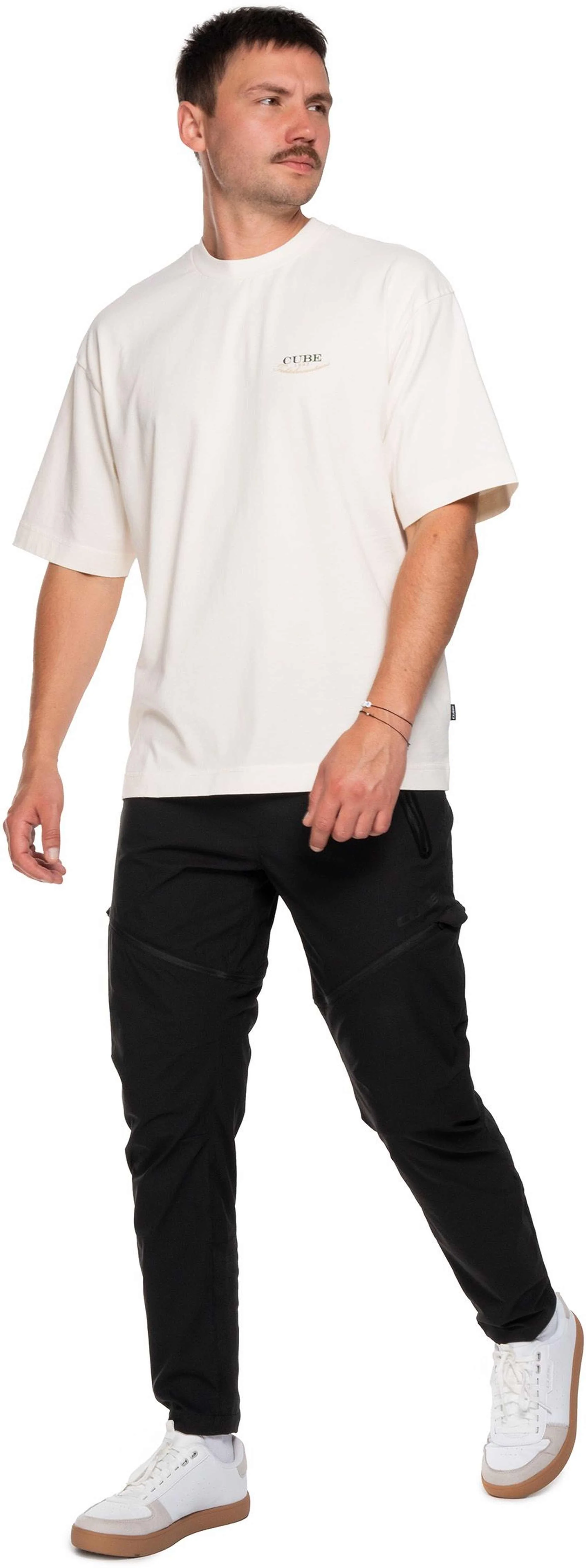 CUBE ORGANIC T-SHIRT CLUB DROPSHOULDER CREME - Image 3