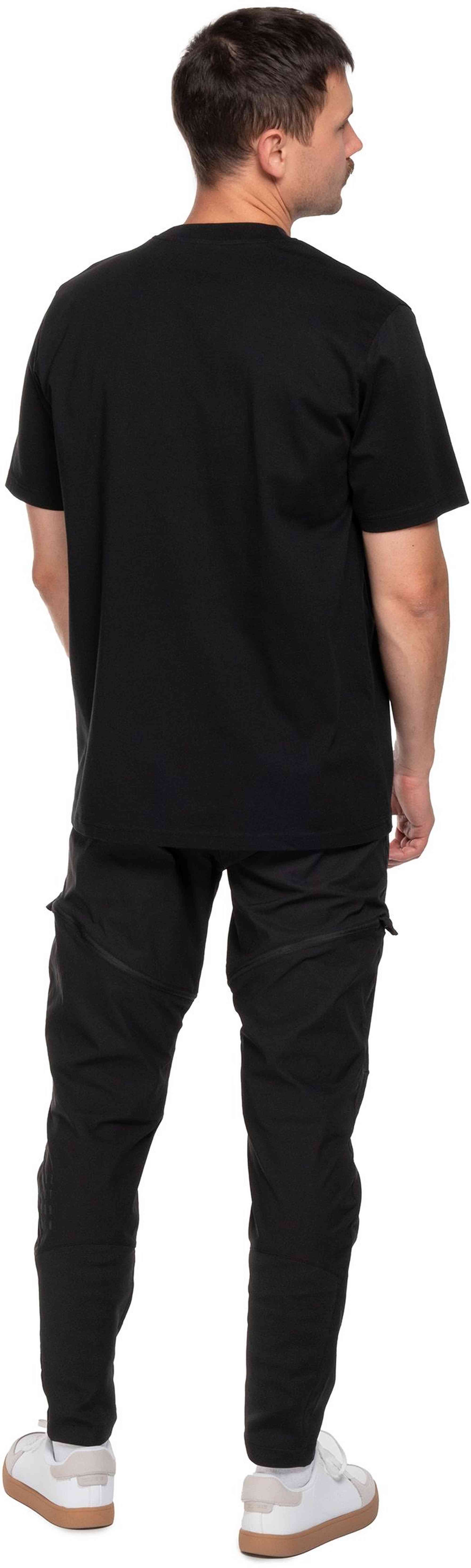 CUBE ORGANIC T-SHIRT EMBOSSED GTY FIT BLACK - Image 4