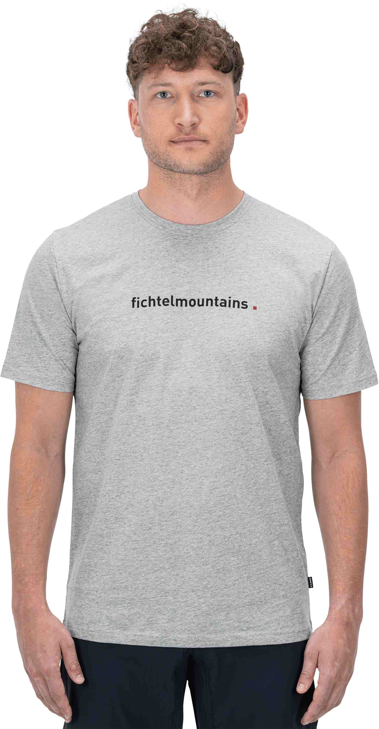 CUBE Organic T-Shirt Fichtelmountains Grey