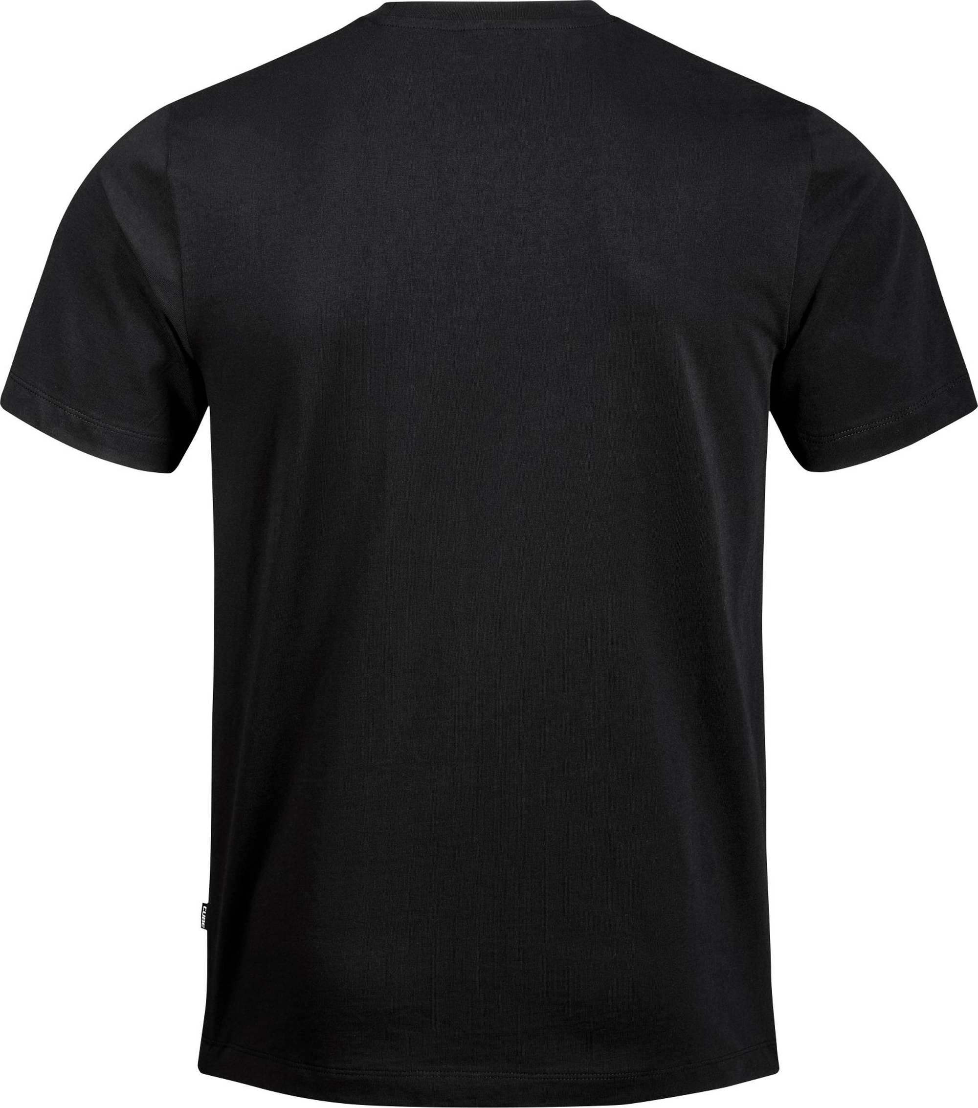 CUBE ORGANIC T-SHIRT GRID BLACK - Image 2