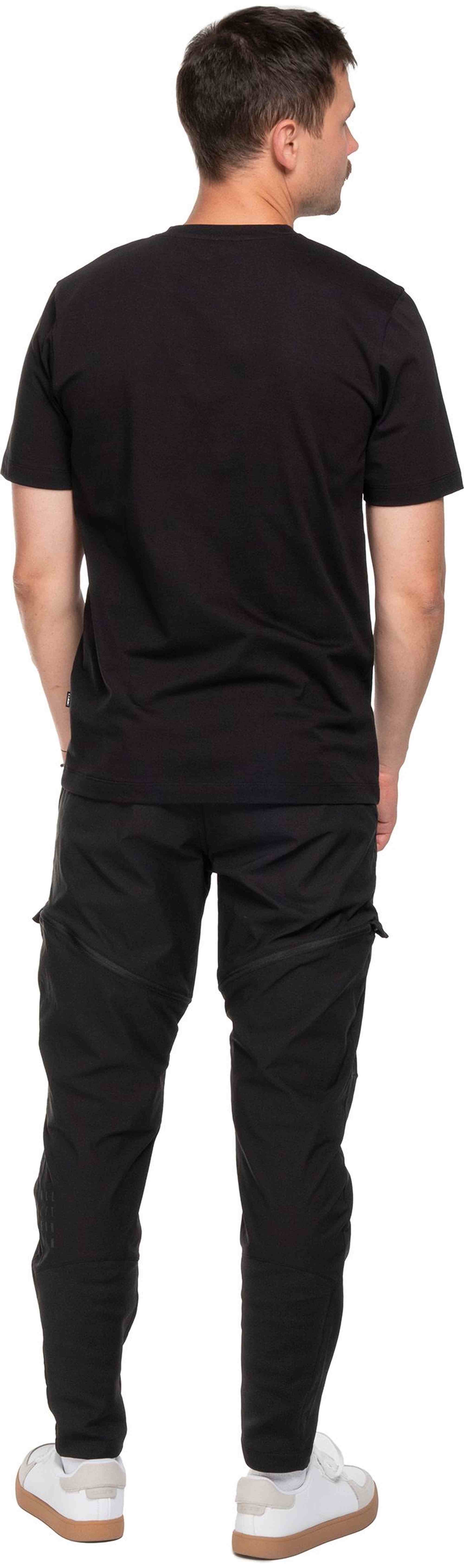 CUBE ORGANIC T-SHIRT GRID BLACK - Image 4