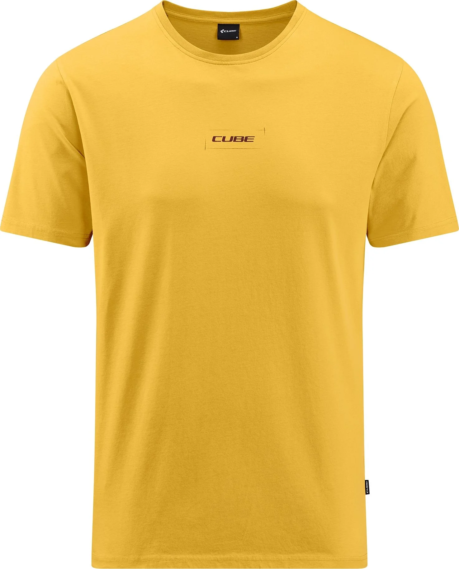 CUBE Organic T-Shirt Hot Dog Gty Fit Yellow - Image 3