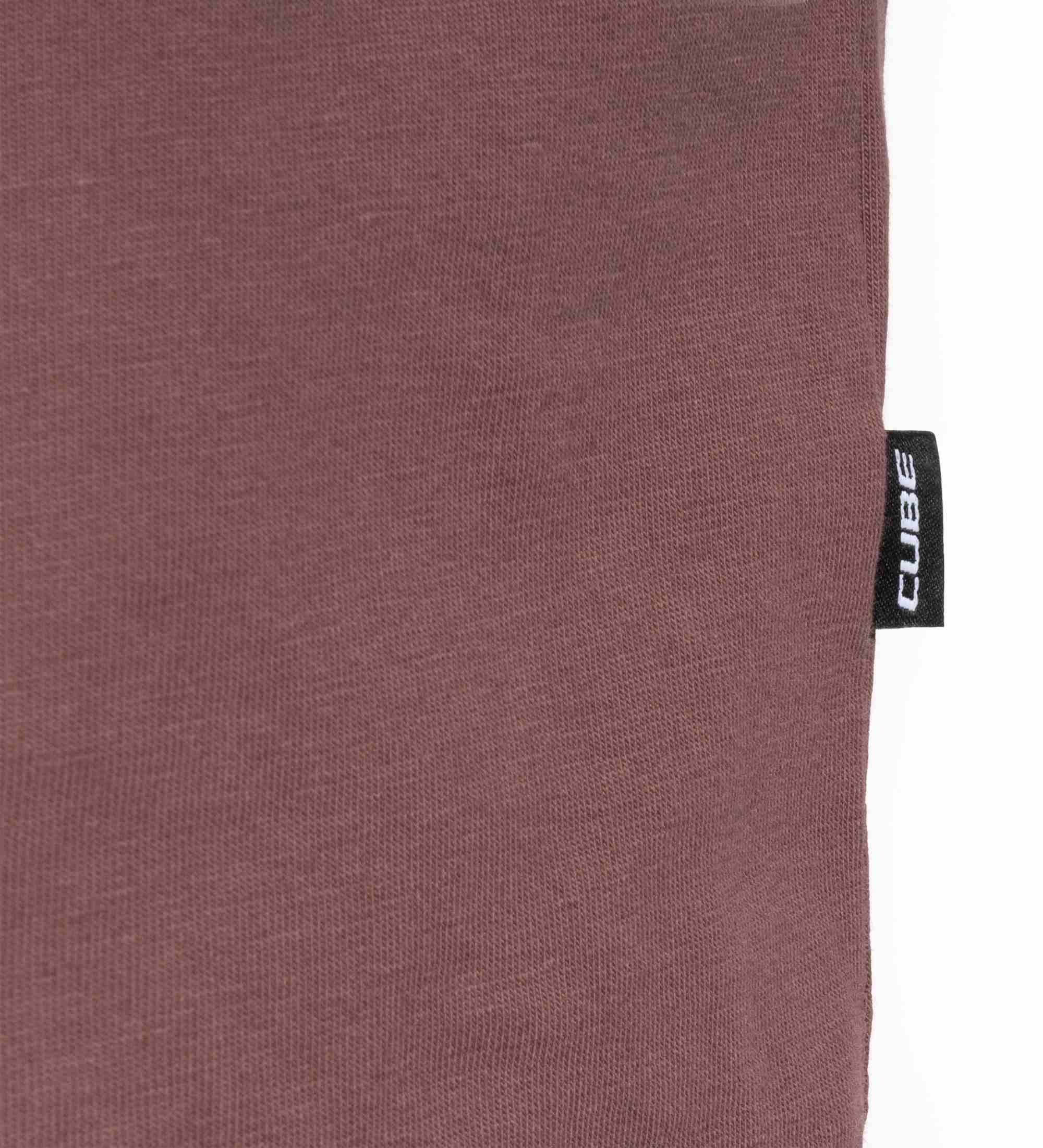CUBE ORGANIC T-SHIRT KEEP SENDING GTY FIT PLUM - Image 7