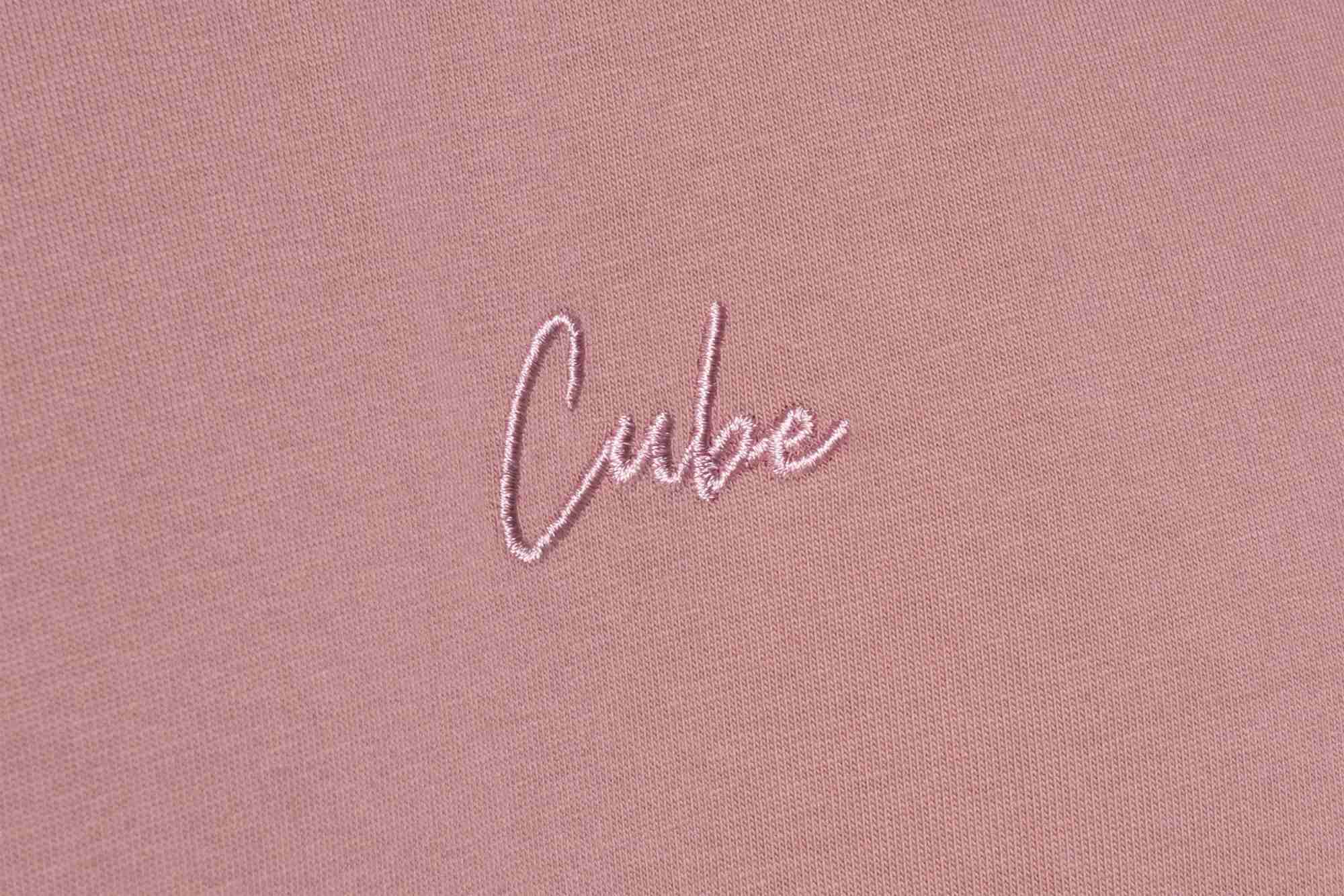 CUBE ORGANIC T-SHIRT SCRIPT GTY FIT LAVENDER - Image 5