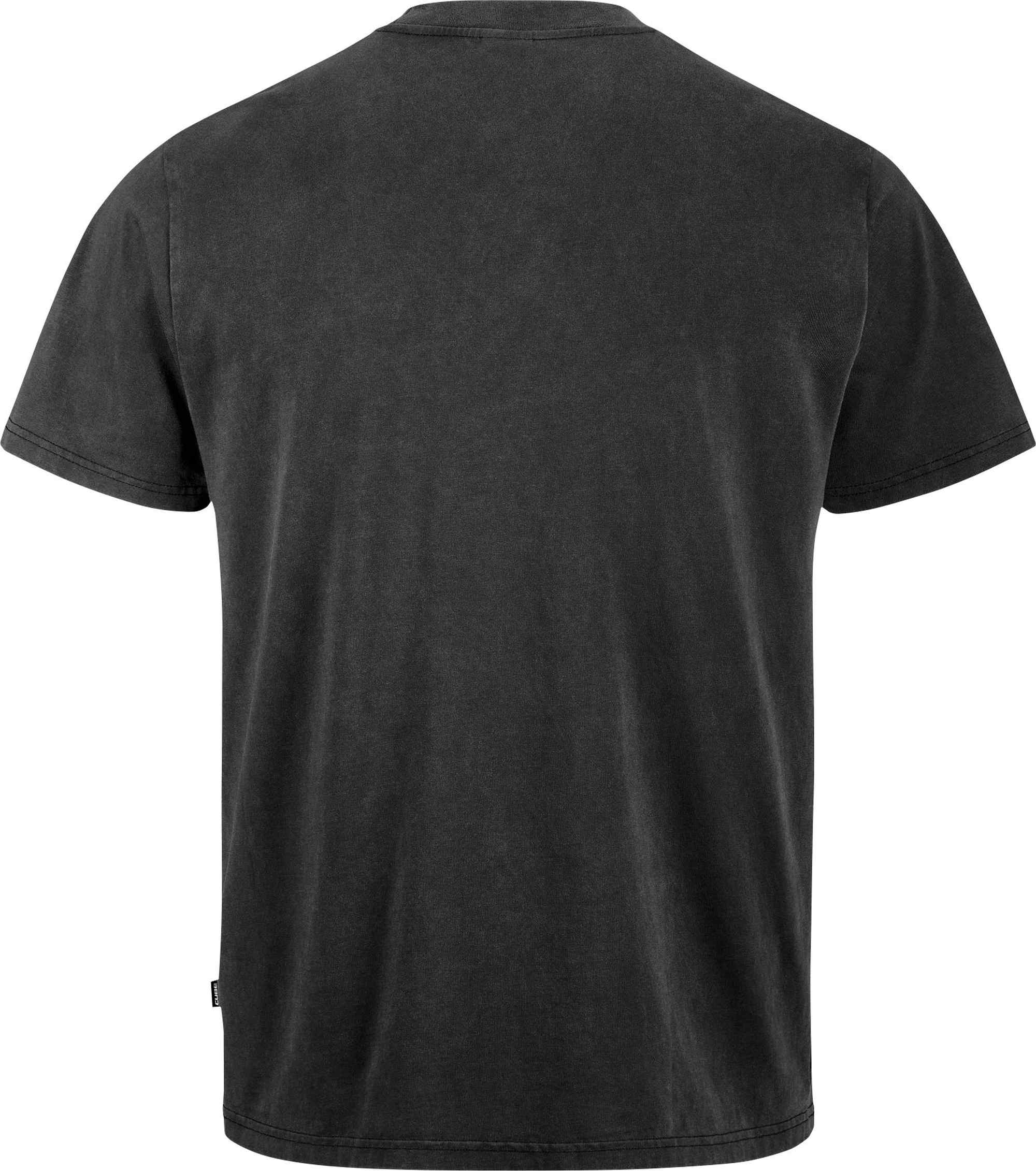 CUBE ORGANIC T-SHIRT SCRIPT GTY FIT WASHED GREY - Image 2