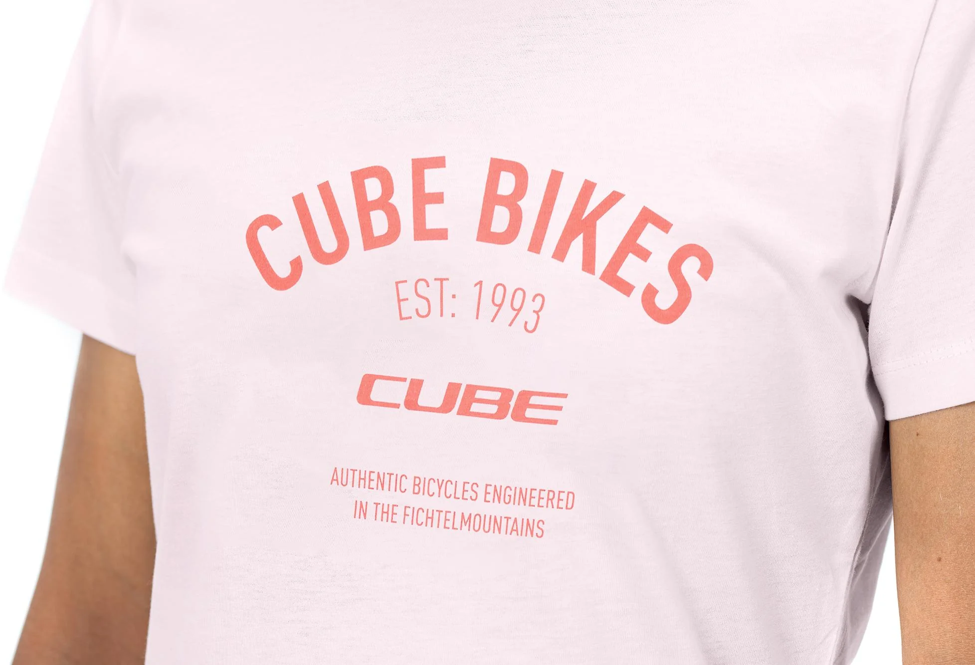CUBE Organic WS T-Shirt Brand Rose - Image 4