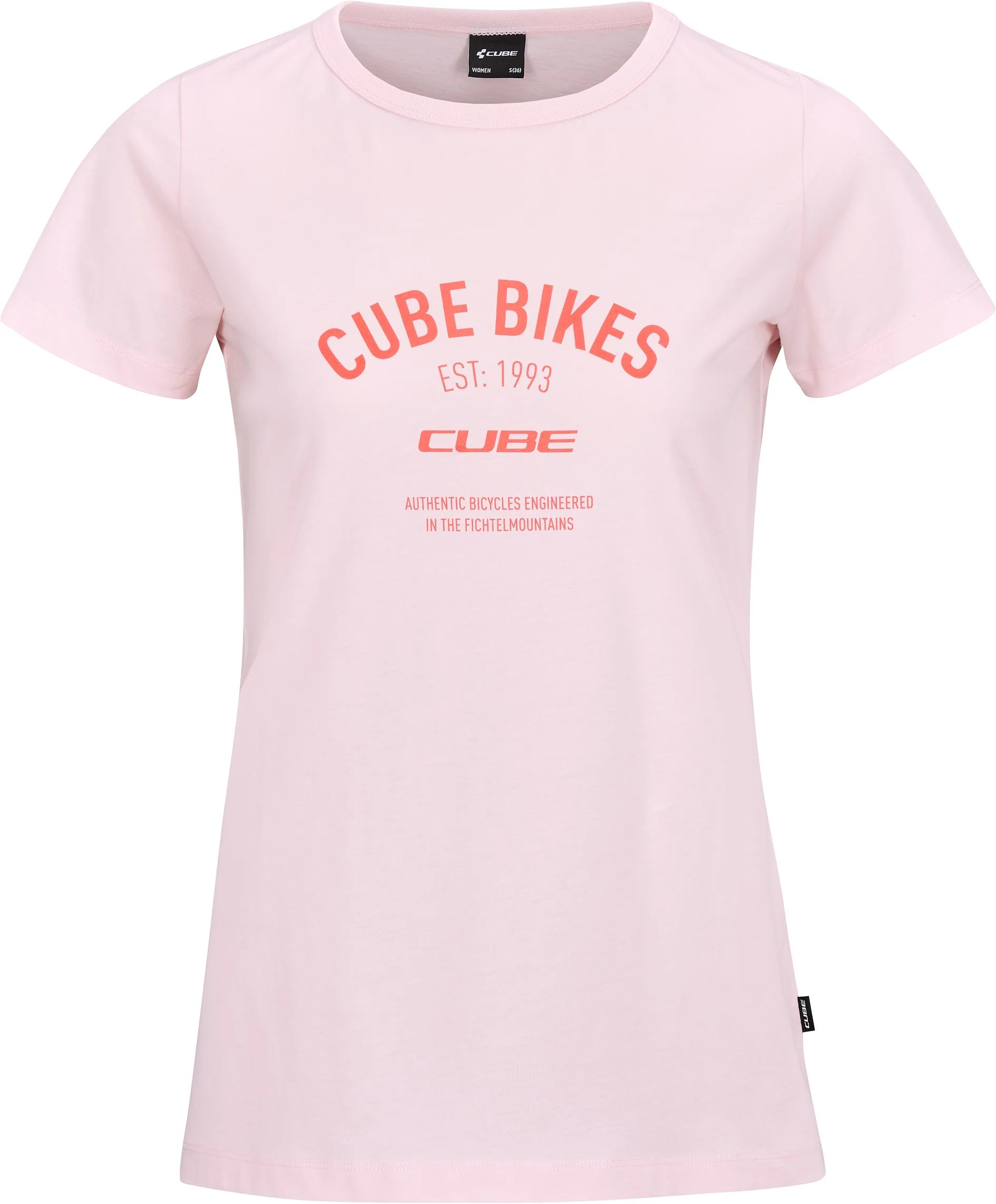 CUBE Organic WS T-Shirt Brand Rose - Image 5