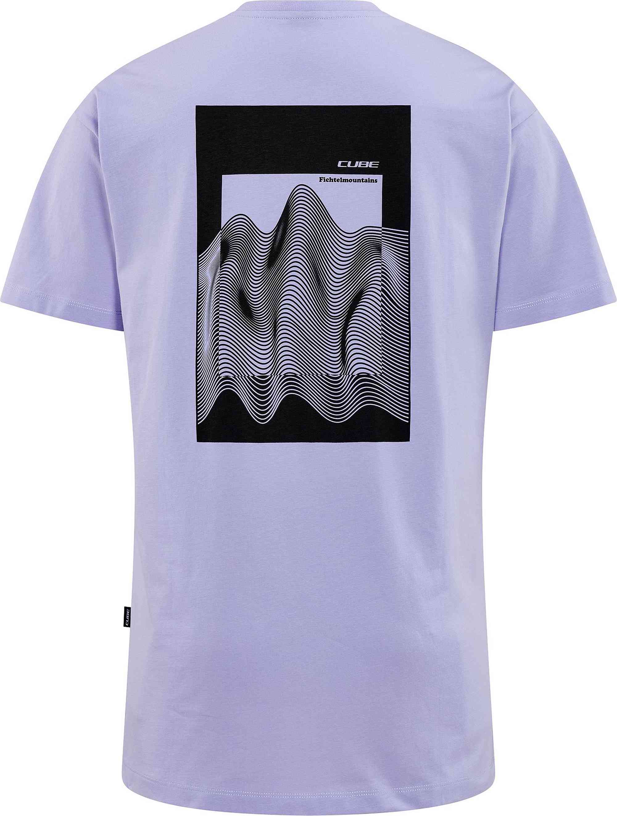 CUBE Organic WS T-Shirt Fichtelmountains Violet - Image 6