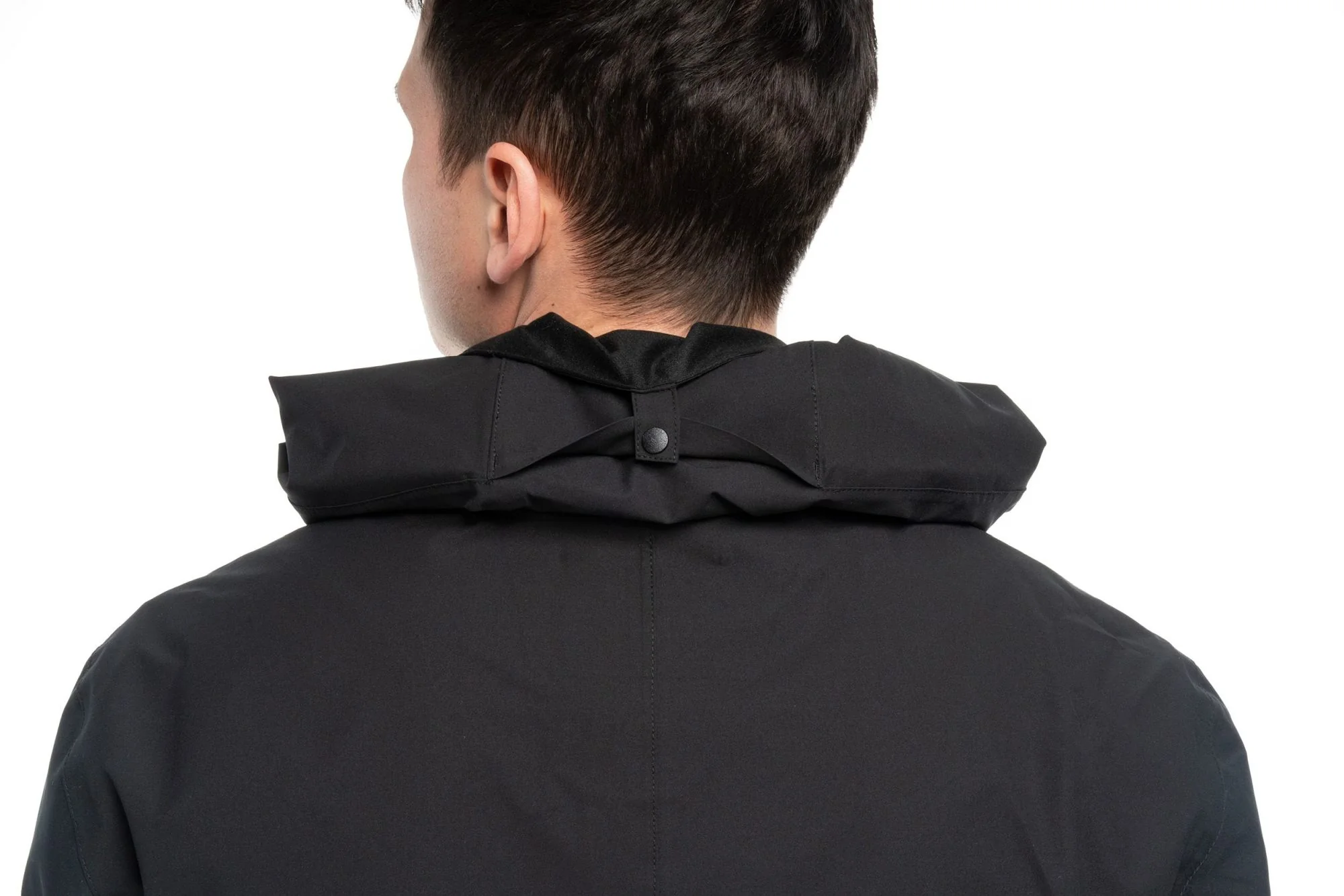 CUBE RAIN JACKET CMPT BLACK - Image 5