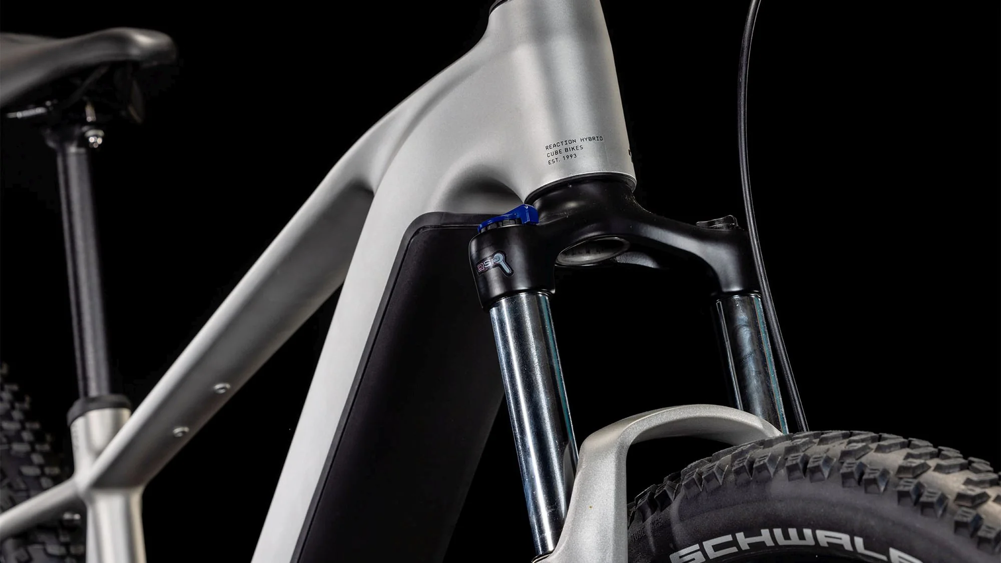 CUBE REACTION HYBRID ONE 800 SILVER/BLACK - Image 6