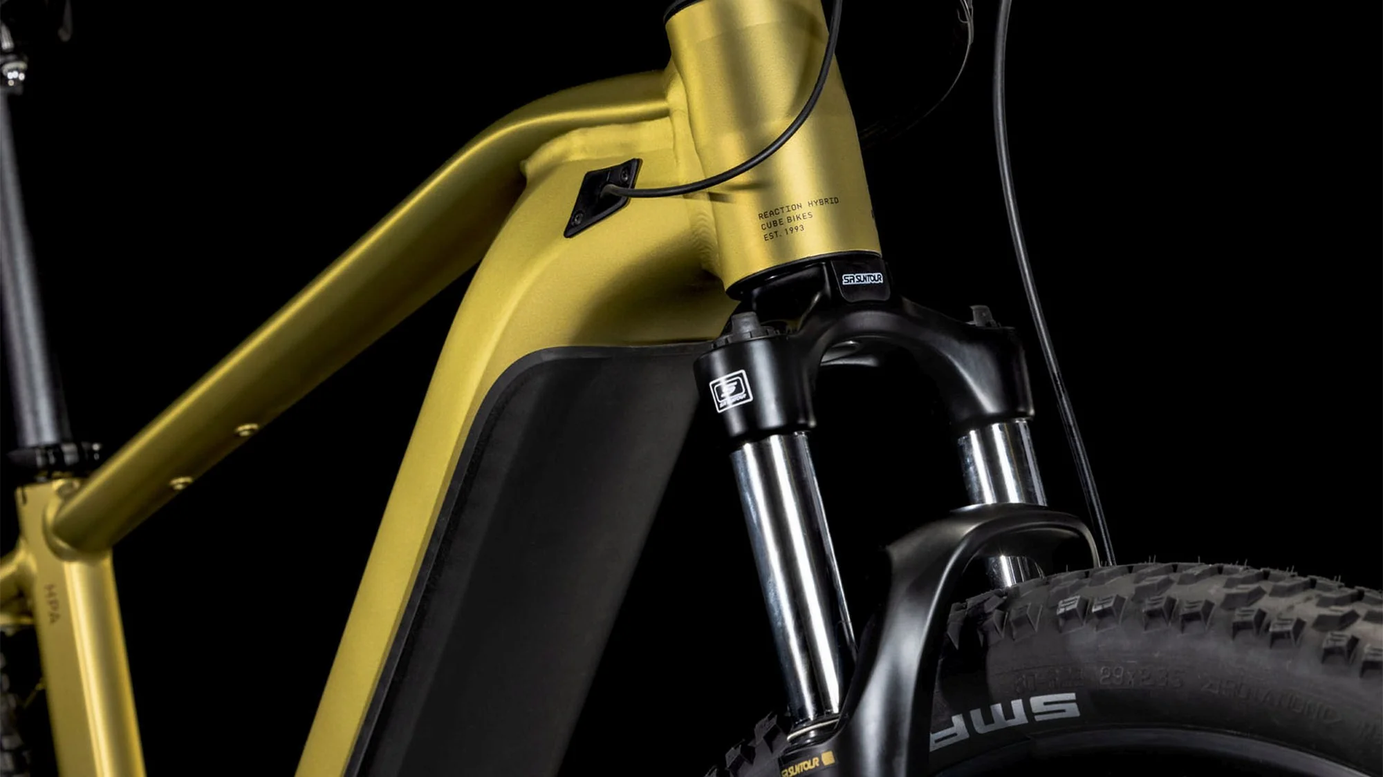 CUBE REACTION HYBRID PERFORMANCE 625 GOLDENLIME/BLACK - Image 6
