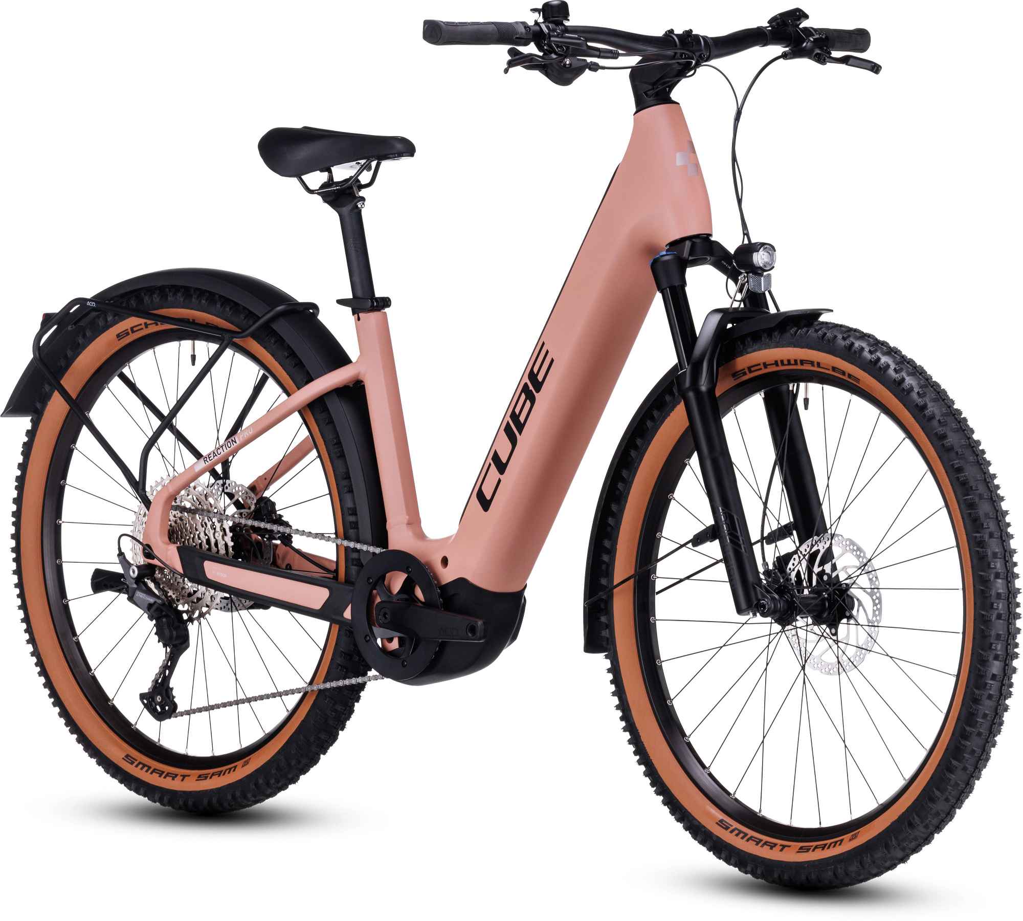 CUBE REACTION HYBRID PRO 500 ALLROAD BLUSHROSE/SILVER - Image 8