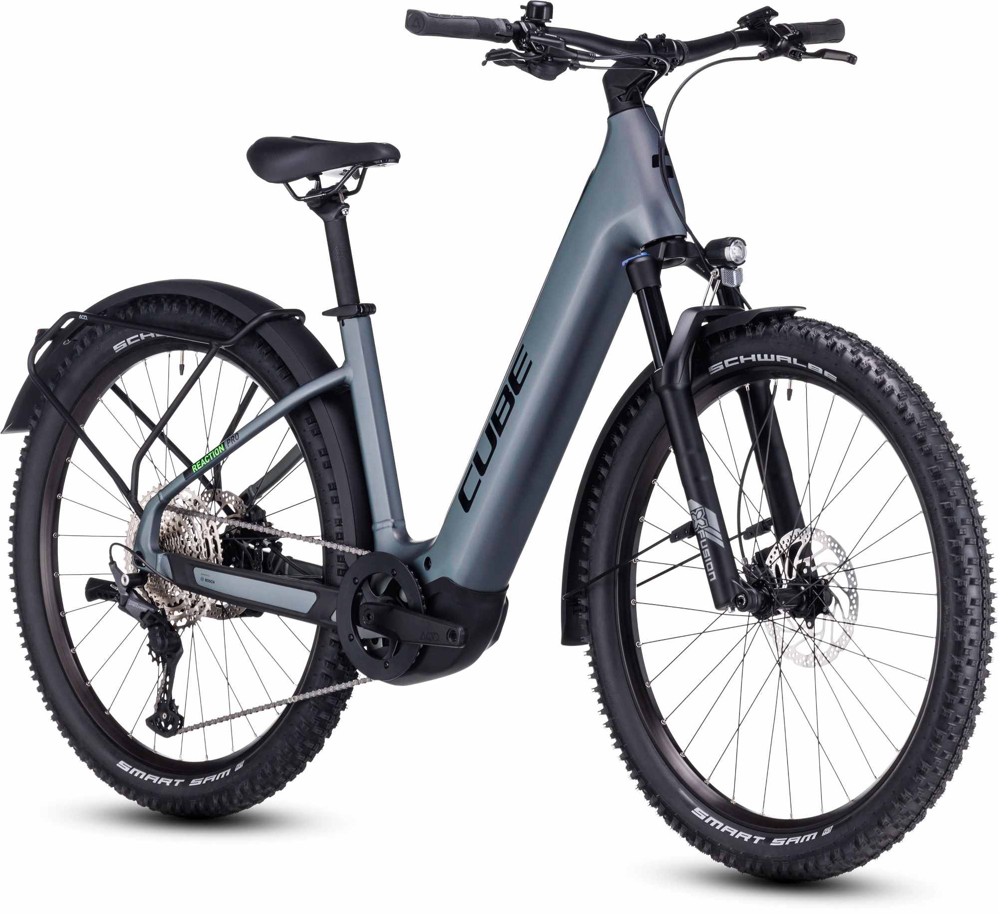 CUBE REACTION HYBRID PRO 625 ALLROAD FLASHGREY/GREEN - Image 9