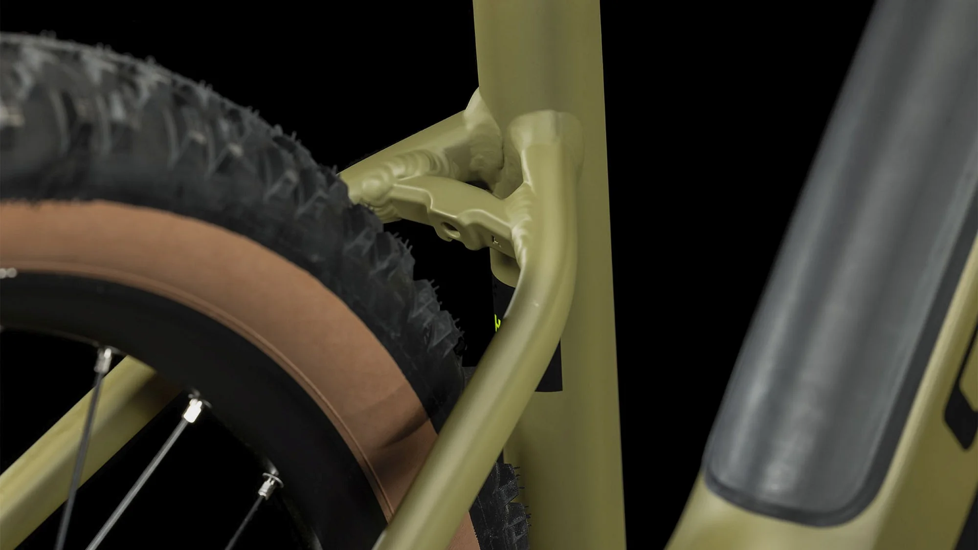 CUBE REACTION HYBRID RACE 750 OLIVE/GREEN - Image 10