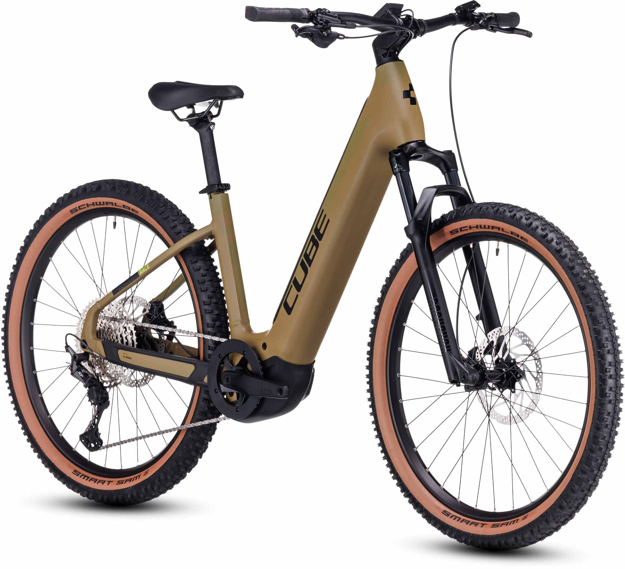 CUBE REACTION HYBRID RACE 750 OLIVE/GREEN - Image 16