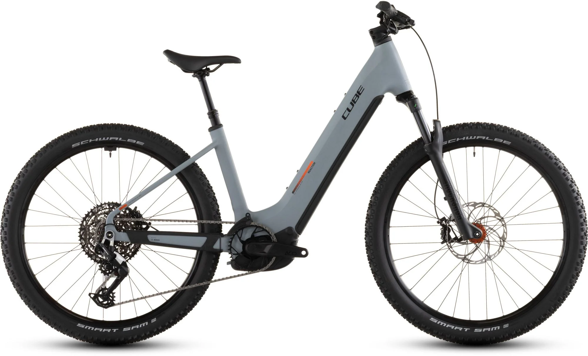 CUBE REACTION HYBRID RACE 800 VULCAN/ORANGE - Image 15