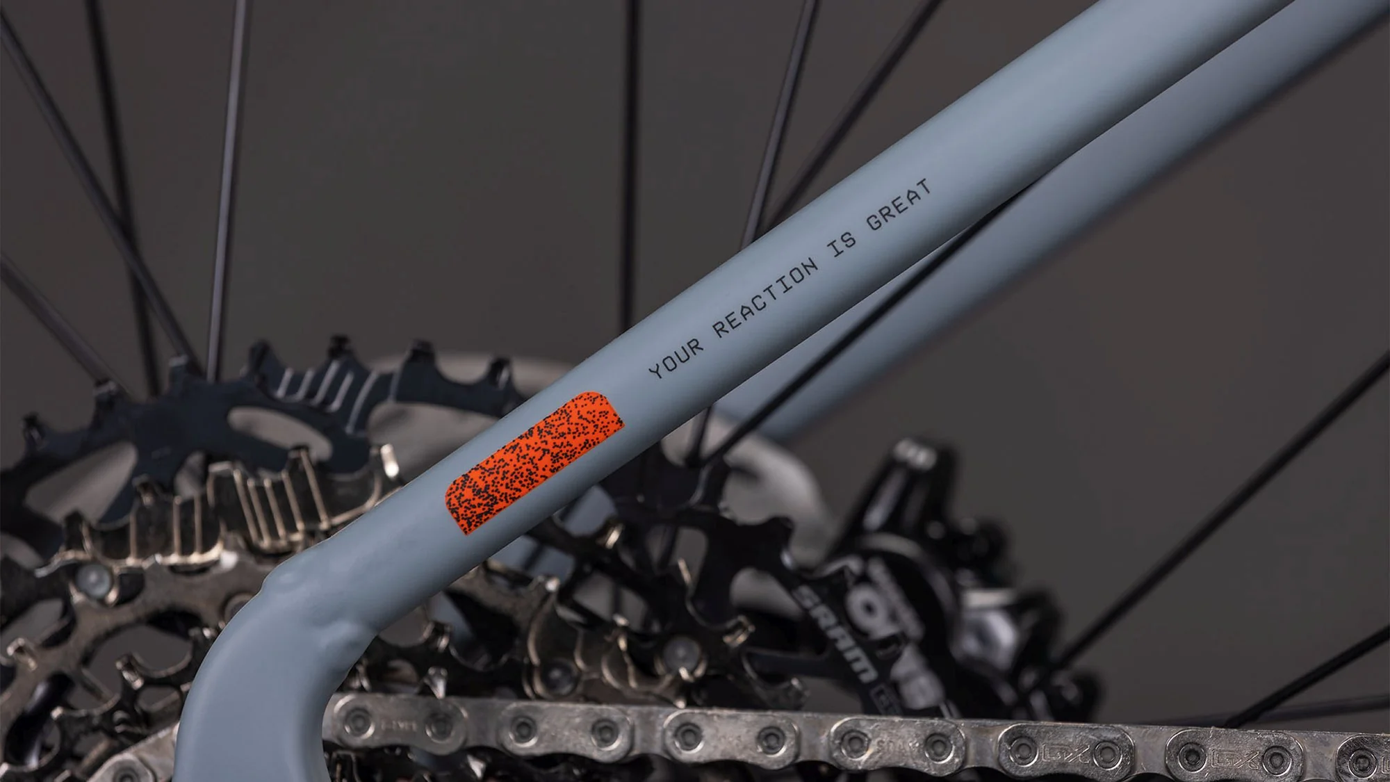 CUBE REACTION HYBRID RACE 800 VULCAN/ORANGE - Image 20