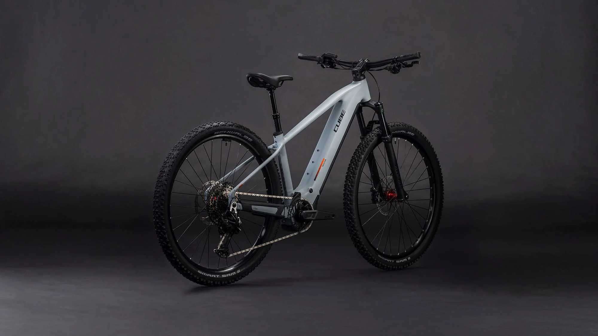 CUBE REACTION HYBRID RACE 800 VULCAN/ORANGE - Image 7
