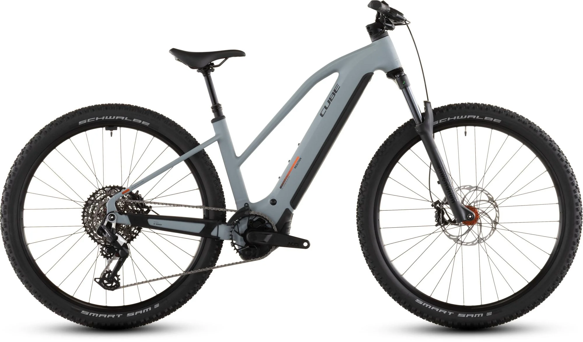 CUBE REACTION HYBRID RACE 800 VULCAN/ORANGE - Image 8