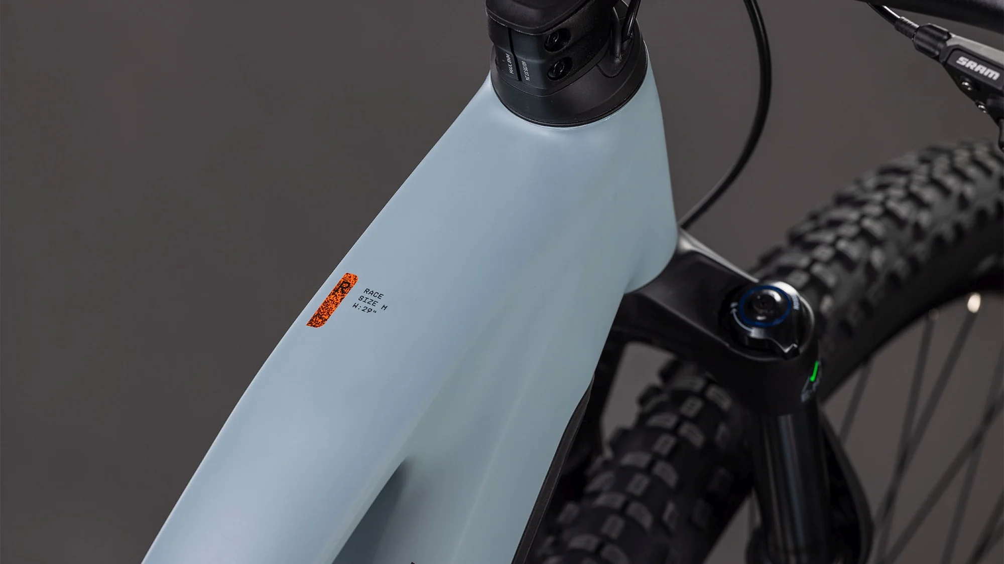 CUBE REACTION HYBRID RACE 800 VULCAN/ORANGE - Image 9