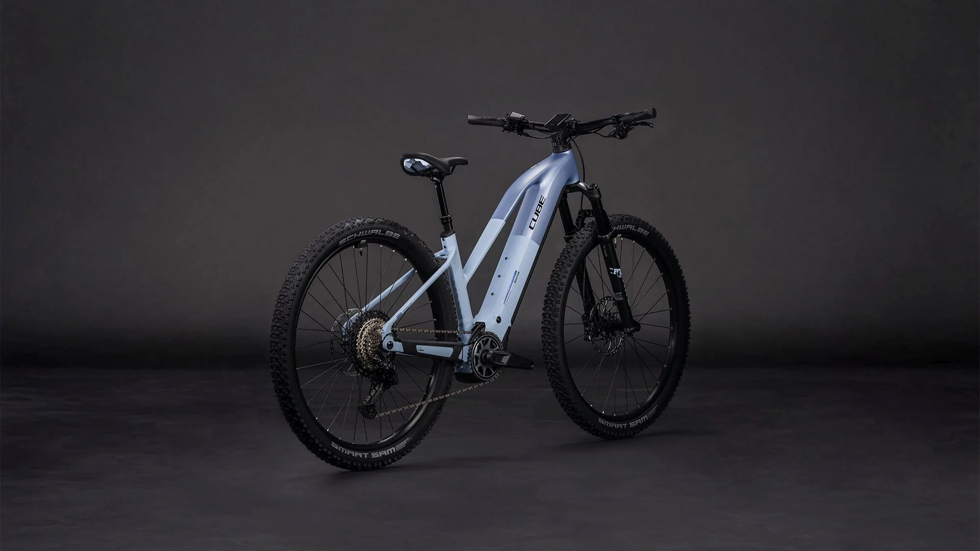 CUBE REACTION HYBRID SLX 800 GAUZEGREY/ICEBLUE - Image 15