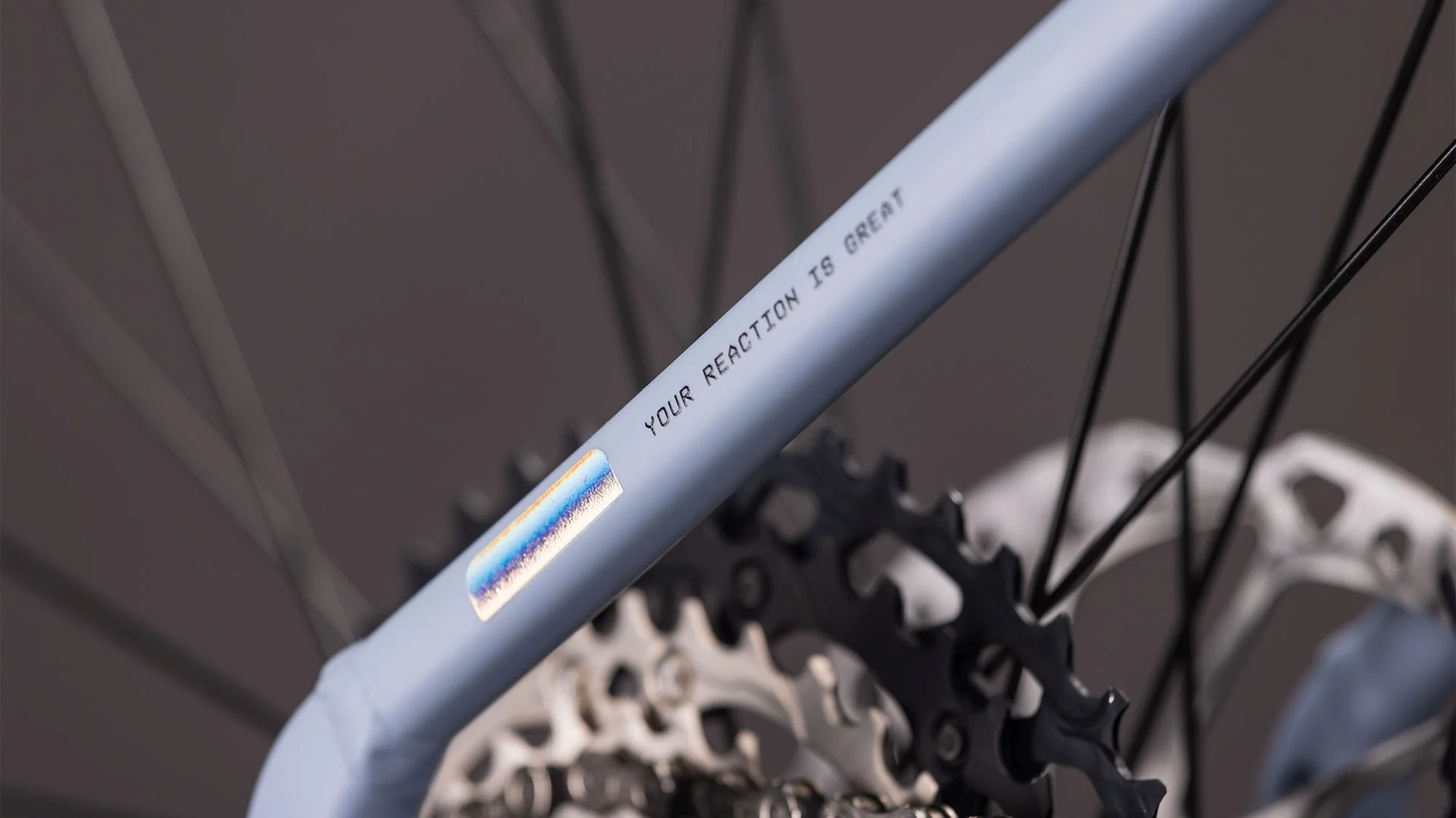 CUBE REACTION HYBRID SLX 800 GAUZEGREY/ICEBLUE - Image 20