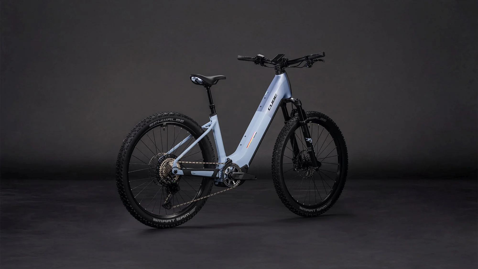 CUBE REACTION HYBRID SLX 800 GAUZEGREY/ICEBLUE - Image 22