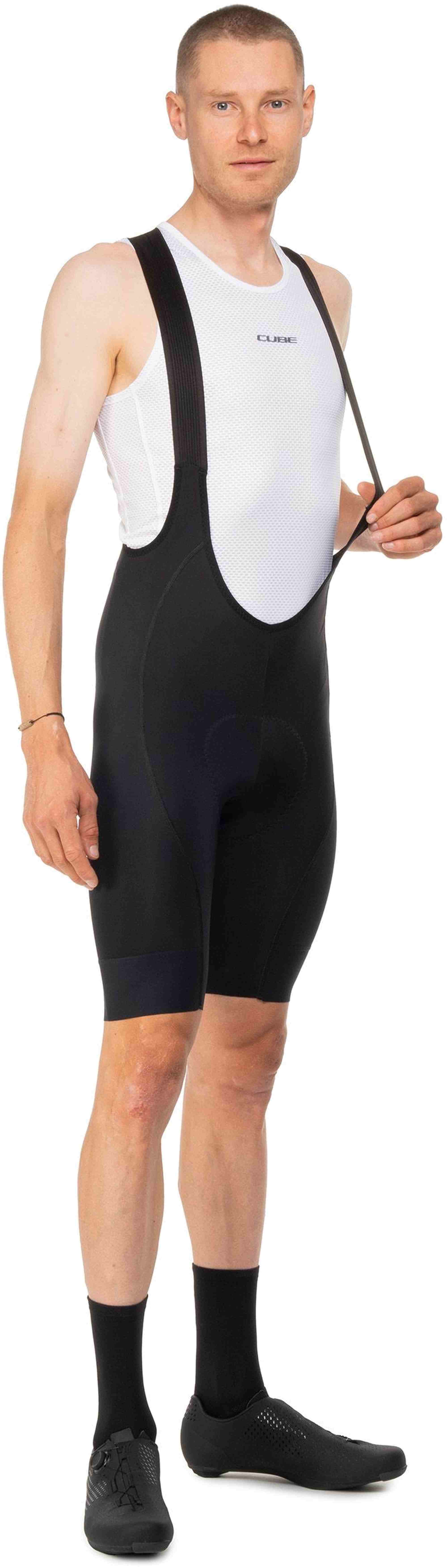 CUBE ROAD/XC BIB SHORT COMPRESSION BLACK - Image 3