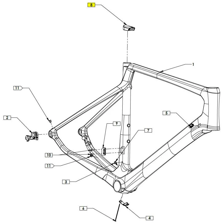 CUBE SEATPOST CLAMP AGREE/NUROAD/NULANE C:62 - Image 3