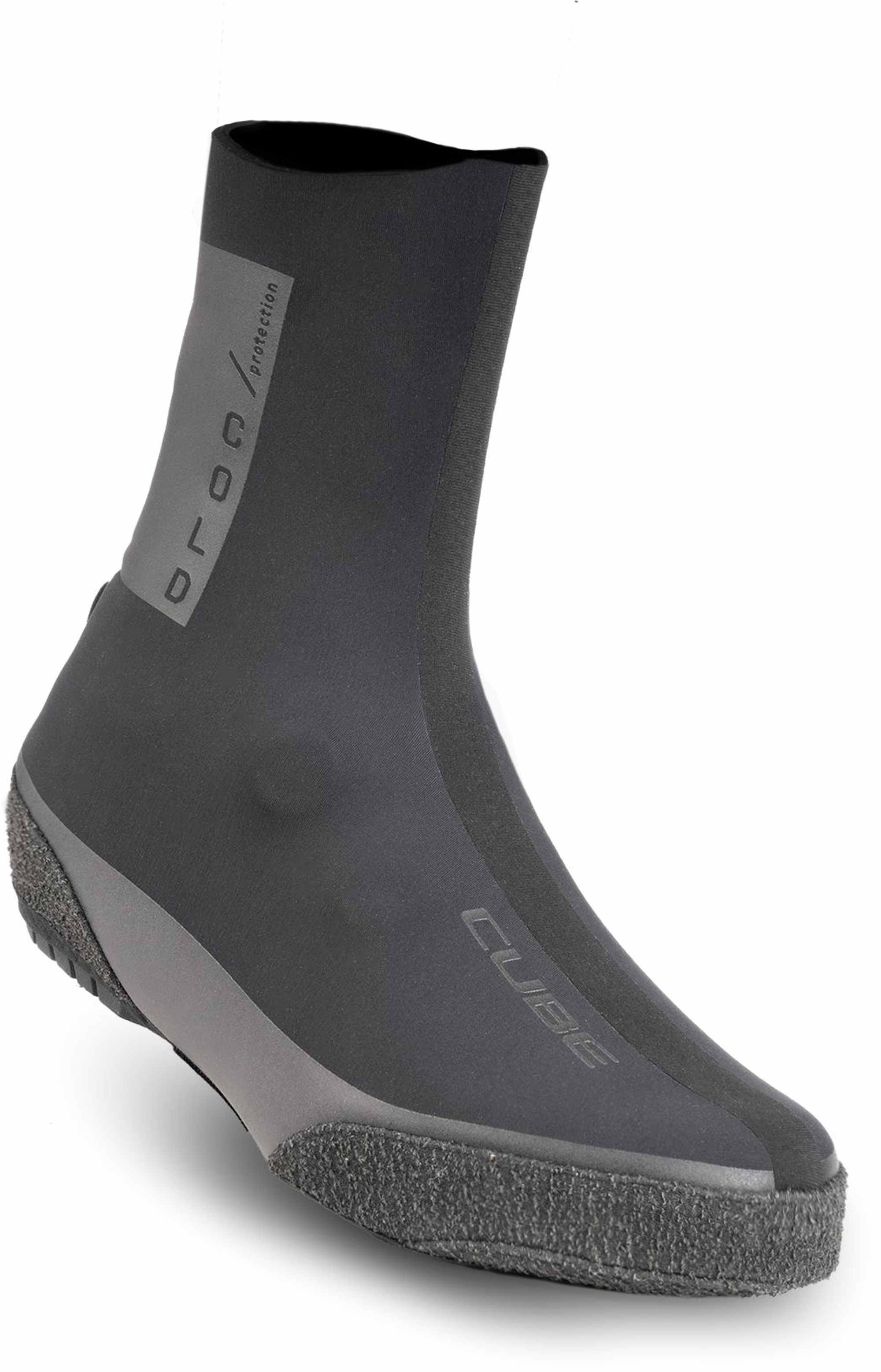CUBE SHOE COVER NEOPRENE MTB BLACK - Image 3