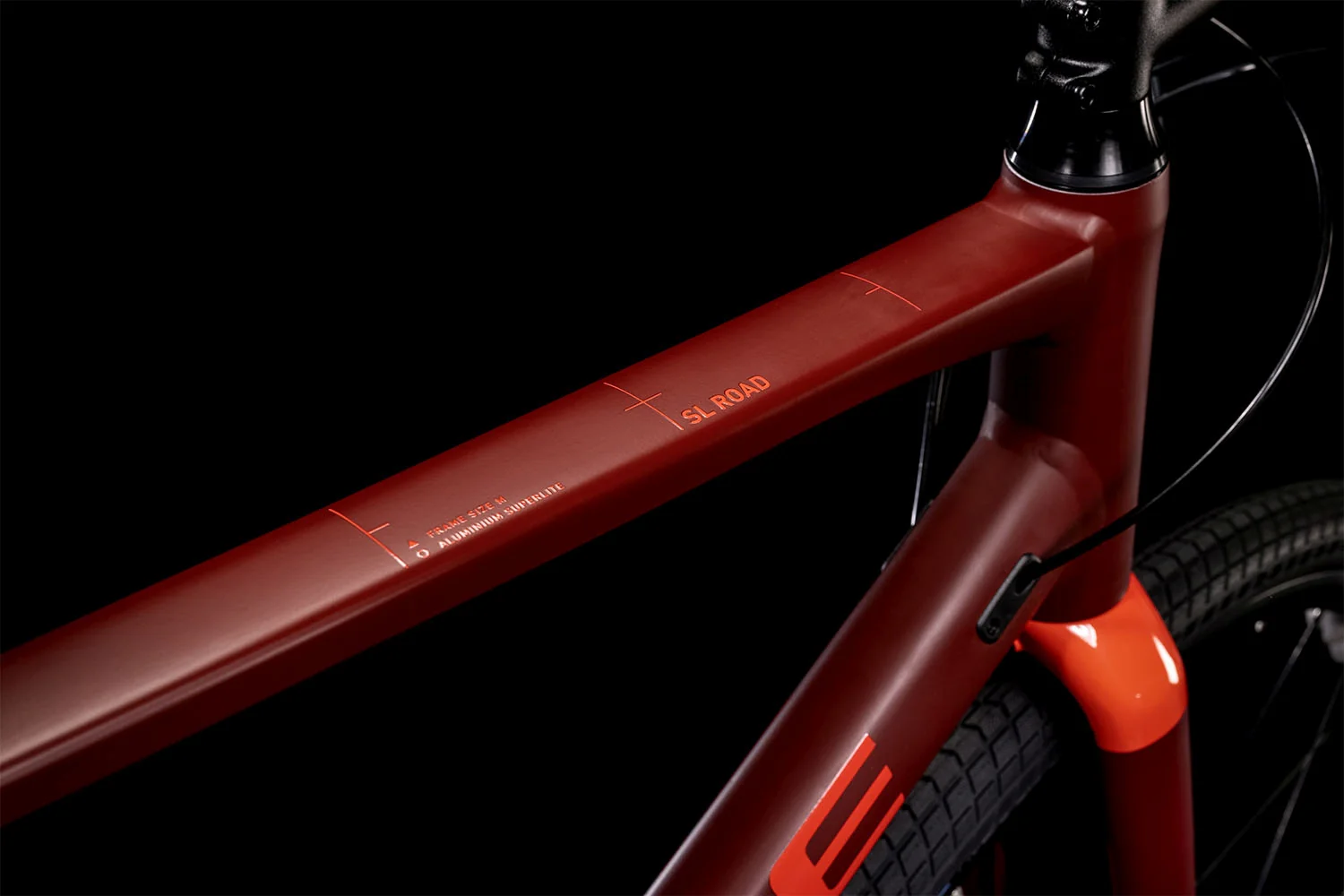 CUBE Sl Road Darkred/Red 2022 - Image 2