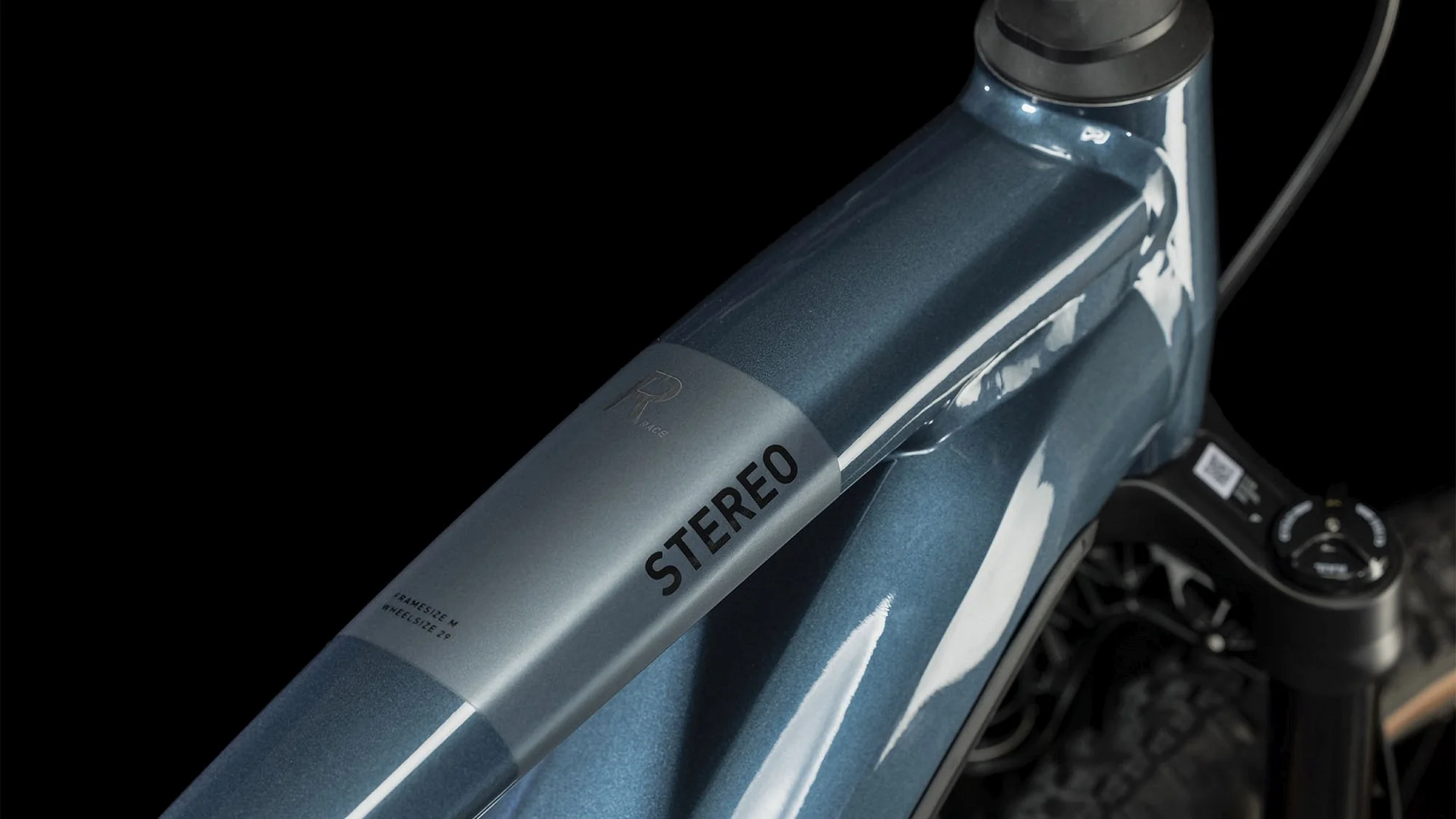 CUBE STEREO HYBRID 120 RACE 750 PETROLBLUE/CHROME - Image 2