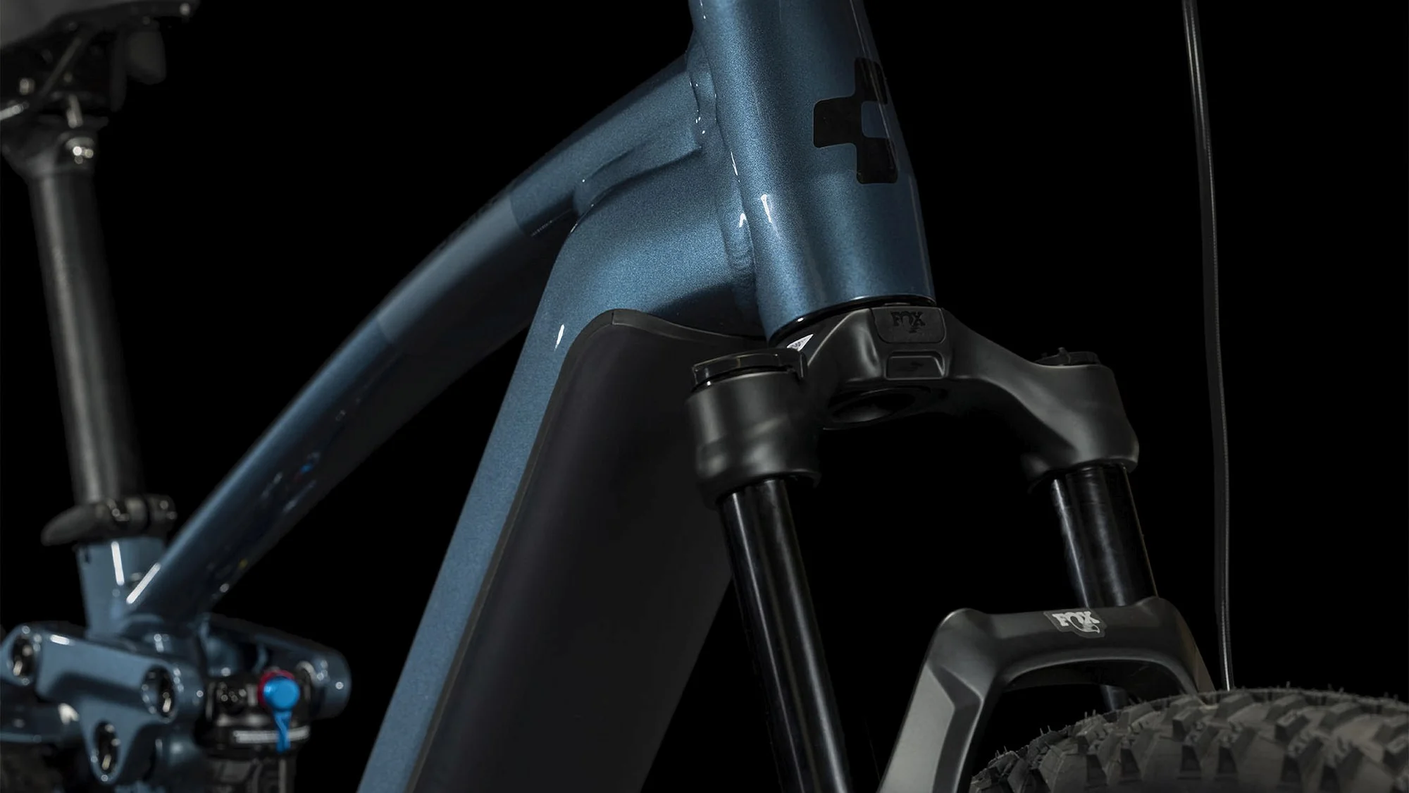 CUBE STEREO HYBRID 120 RACE 750 PETROLBLUE/CHROME - Image 6
