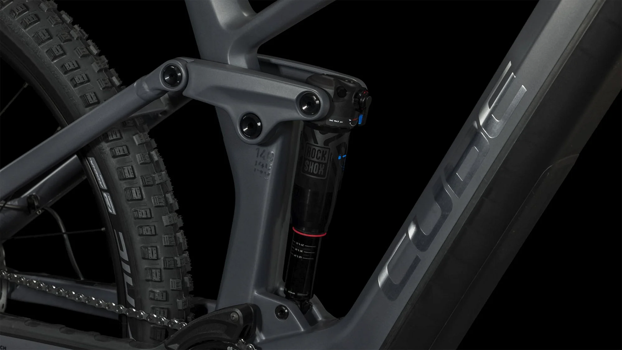 CUBE STEREO HYBRID 140 HPC RACE 750 GREY/CHROME - Image 4