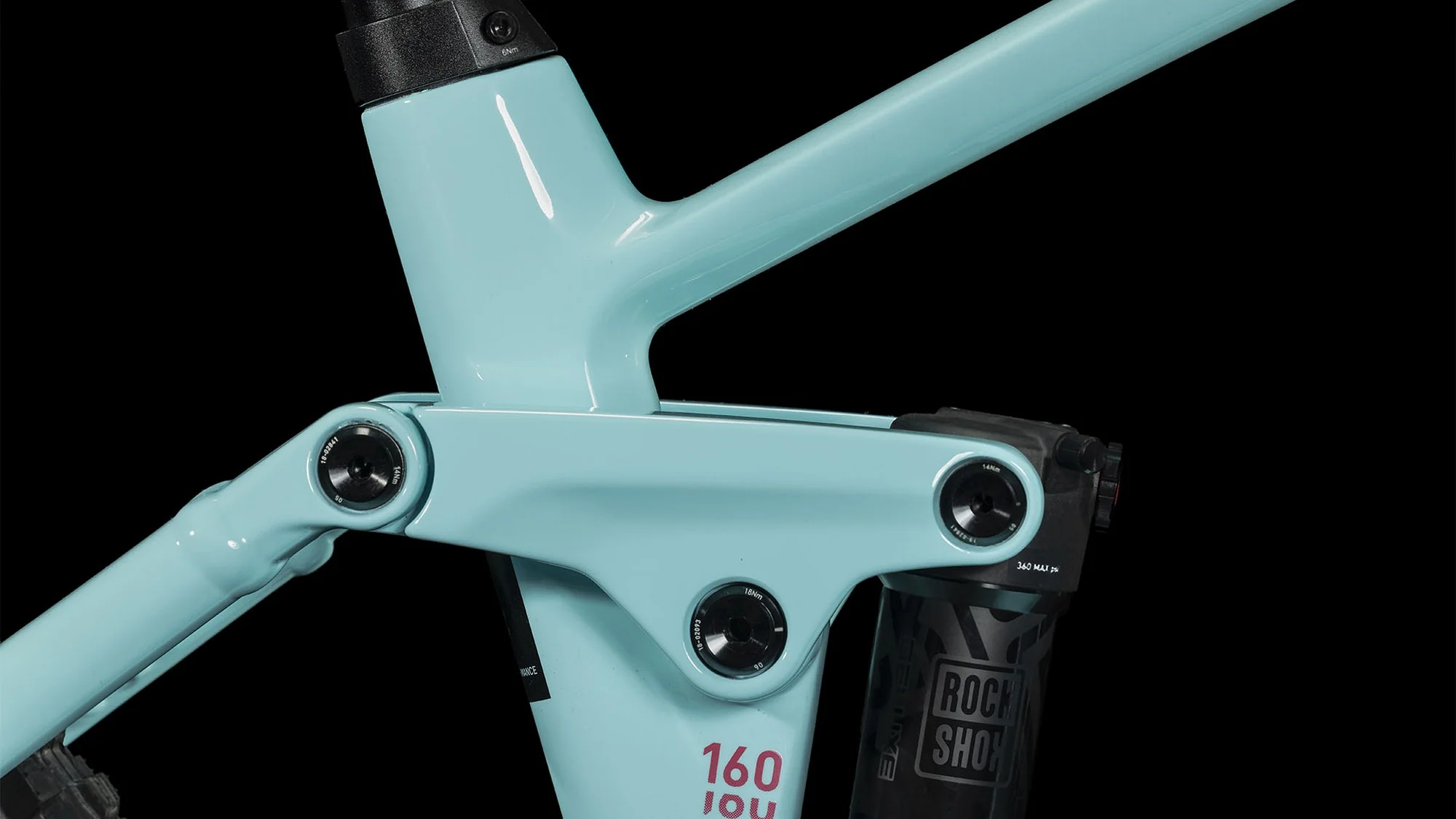 CUBE STEREO HYBRID 160 HPC RACE 750 27.5 ICEBLUE/BLACK - Image 5