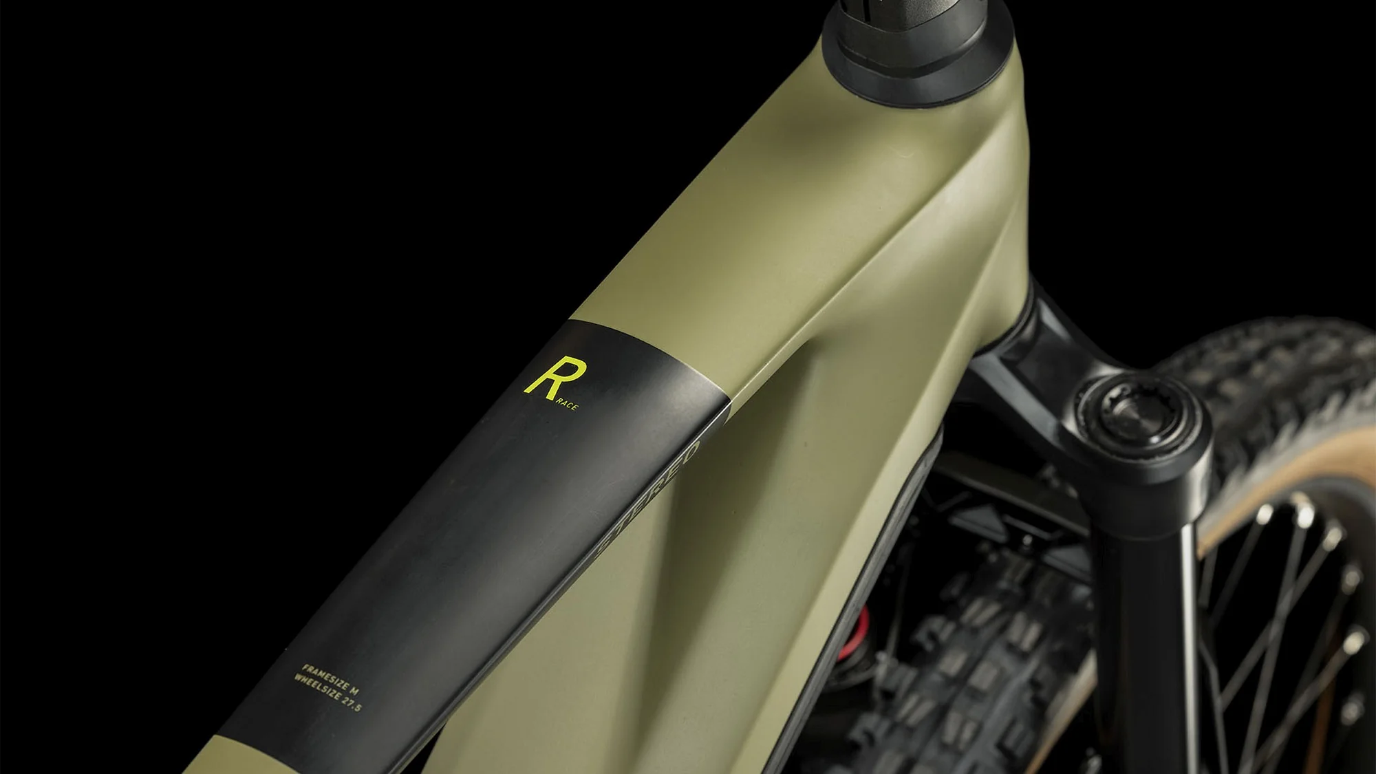 CUBE STEREO HYBRID 160 HPC RACE 750 27.5 OLIVE/GREEN - Image 2