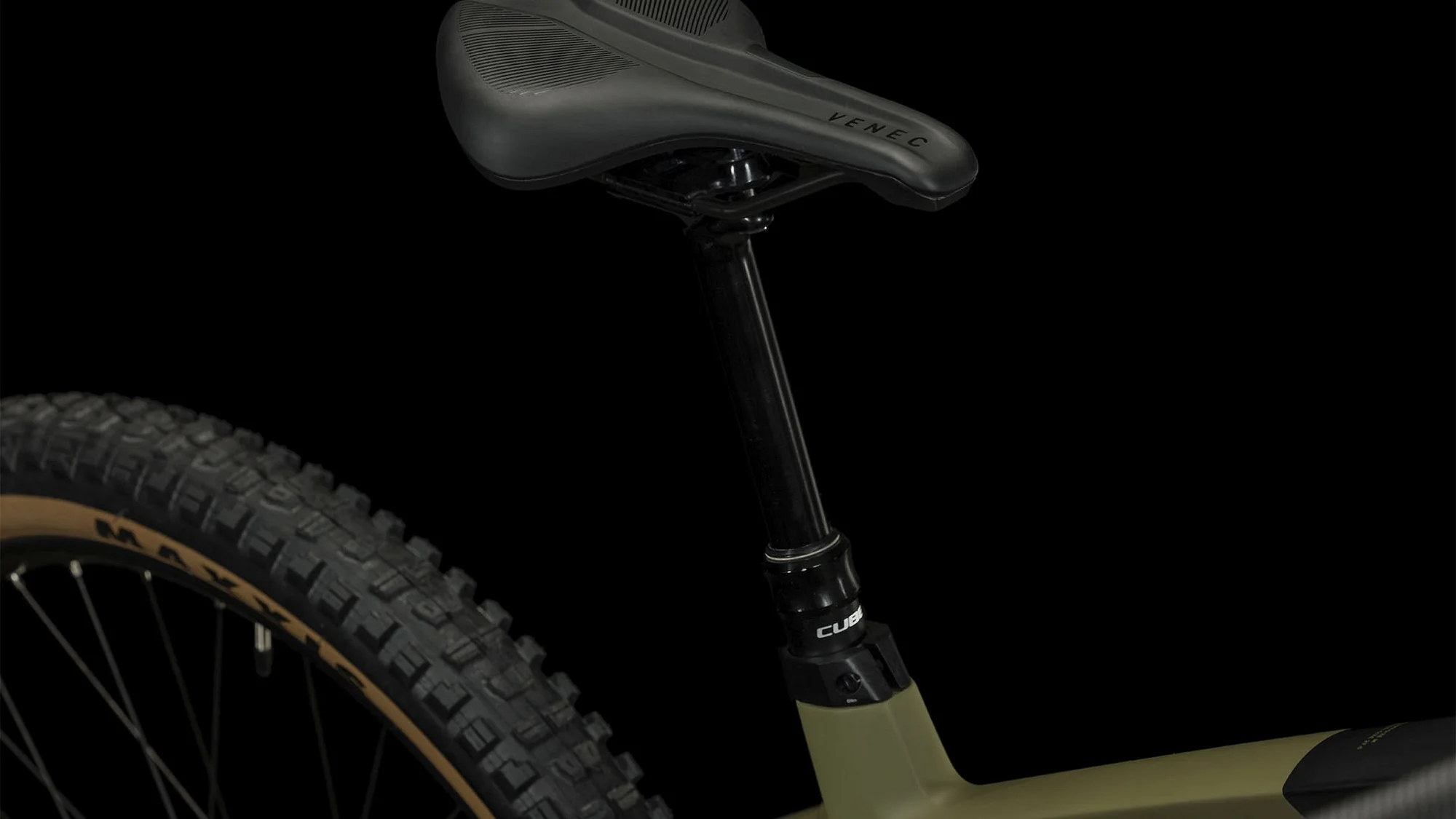 CUBE STEREO HYBRID 160 HPC RACE 750 27.5 OLIVE/GREEN - Image 5