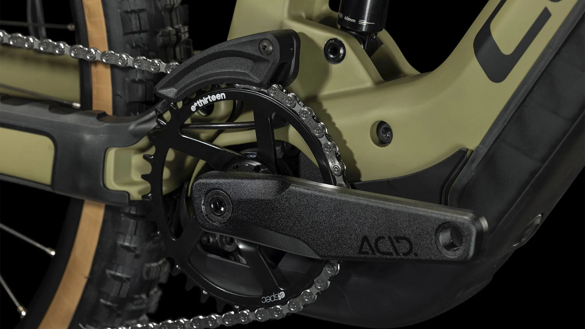 CUBE STEREO HYBRID 160 HPC RACE 750 27.5 OLIVE/GREEN - Image 6