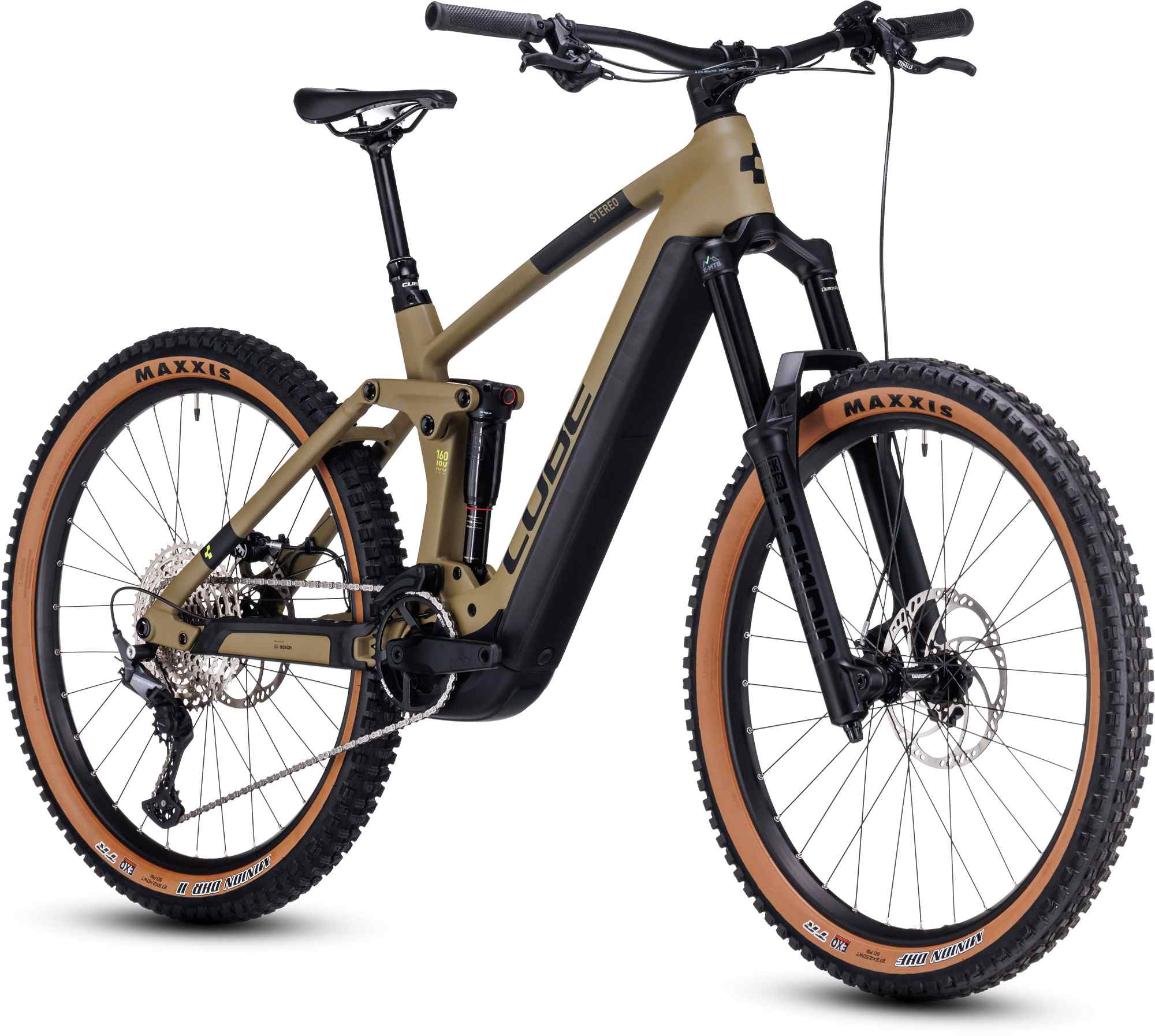 CUBE STEREO HYBRID 160 HPC RACE 750 27.5 OLIVE/GREEN - Image 8