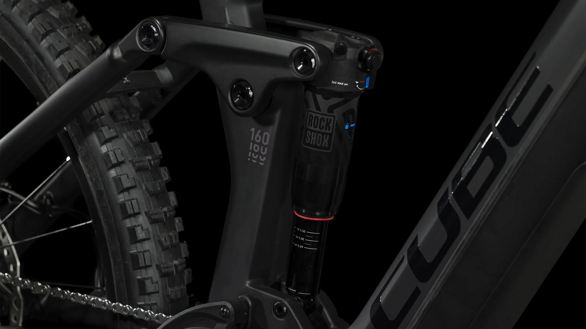 CUBE STEREO HYBRID 160 HPC SLX 750 27.5 CARBON/REFLEX - Image 7